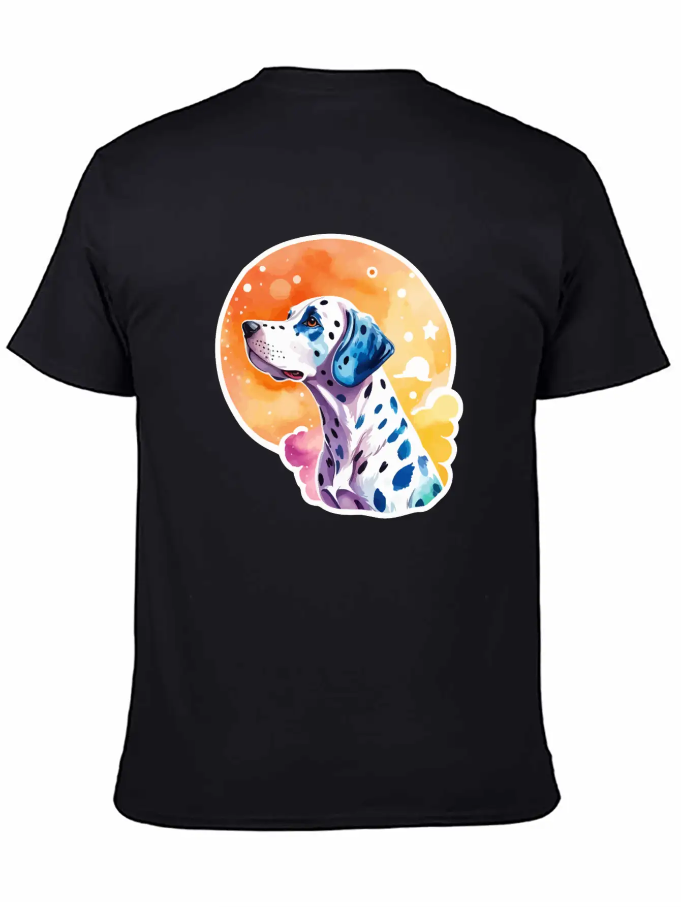 Dalmatian Dog Watercolor Soft Cotton Short Sleeve Tee ¨C Unisex Wardrobe Staple