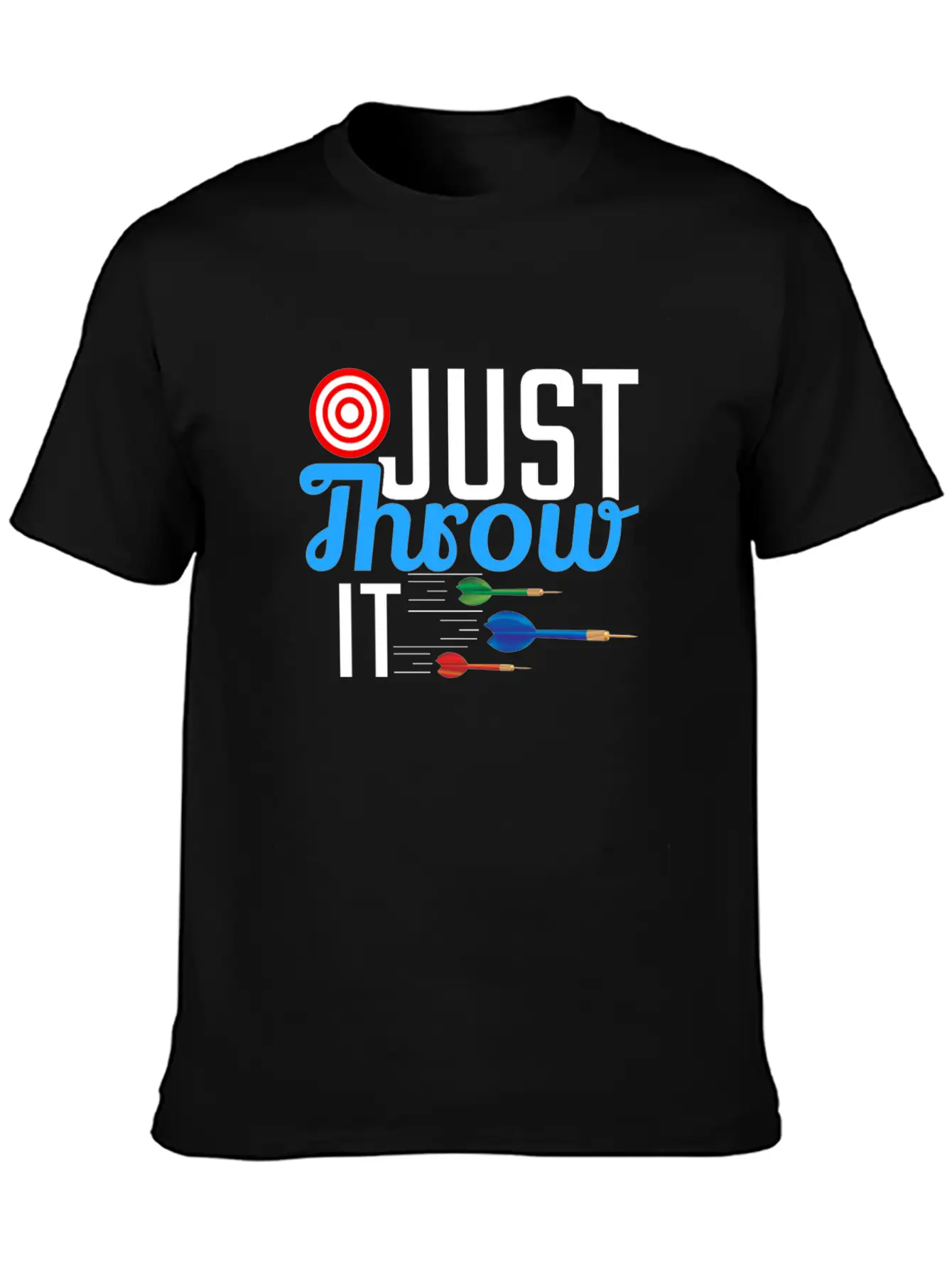 Dart Gift - Just Throw It Soft Cotton Short Sleeve Tee ¨C Unisex Wardrobe Staple