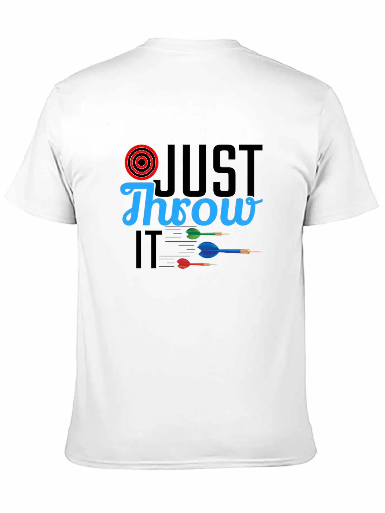 Dart Gift - Just Throw It Soft Cotton Short Sleeve Tee ¨C Unisex Wardrobe Staple
