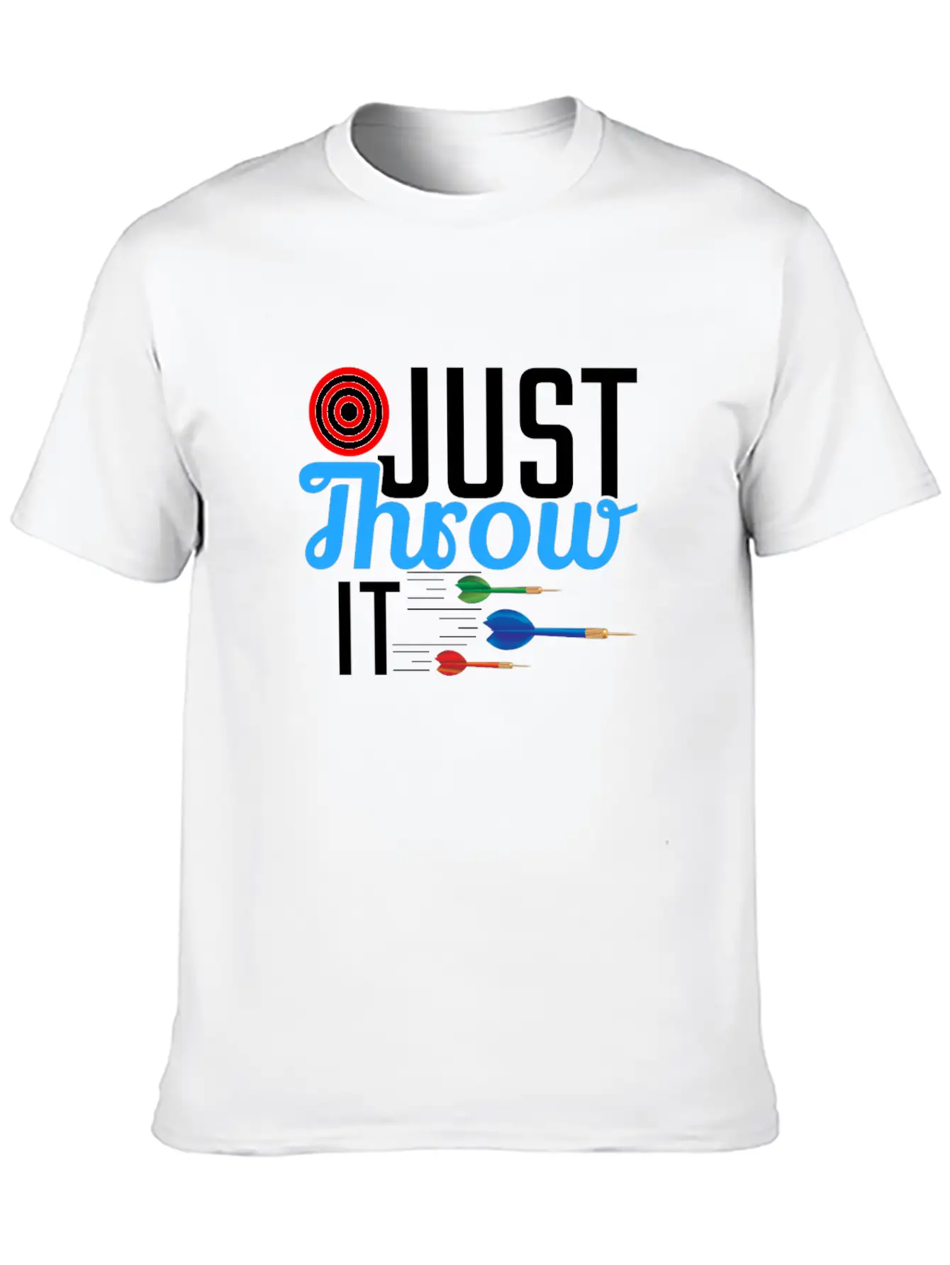 Dart Gift - Just Throw It Soft Cotton Short Sleeve Tee ¨C Unisex Wardrobe Staple