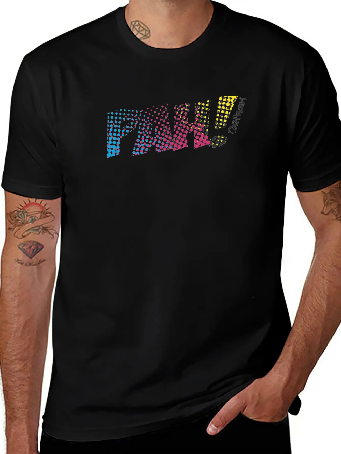 DEAF PAH! CMYK Soft Cotton Short Sleeve Tee ¨C Unisex Wardrobe Staple