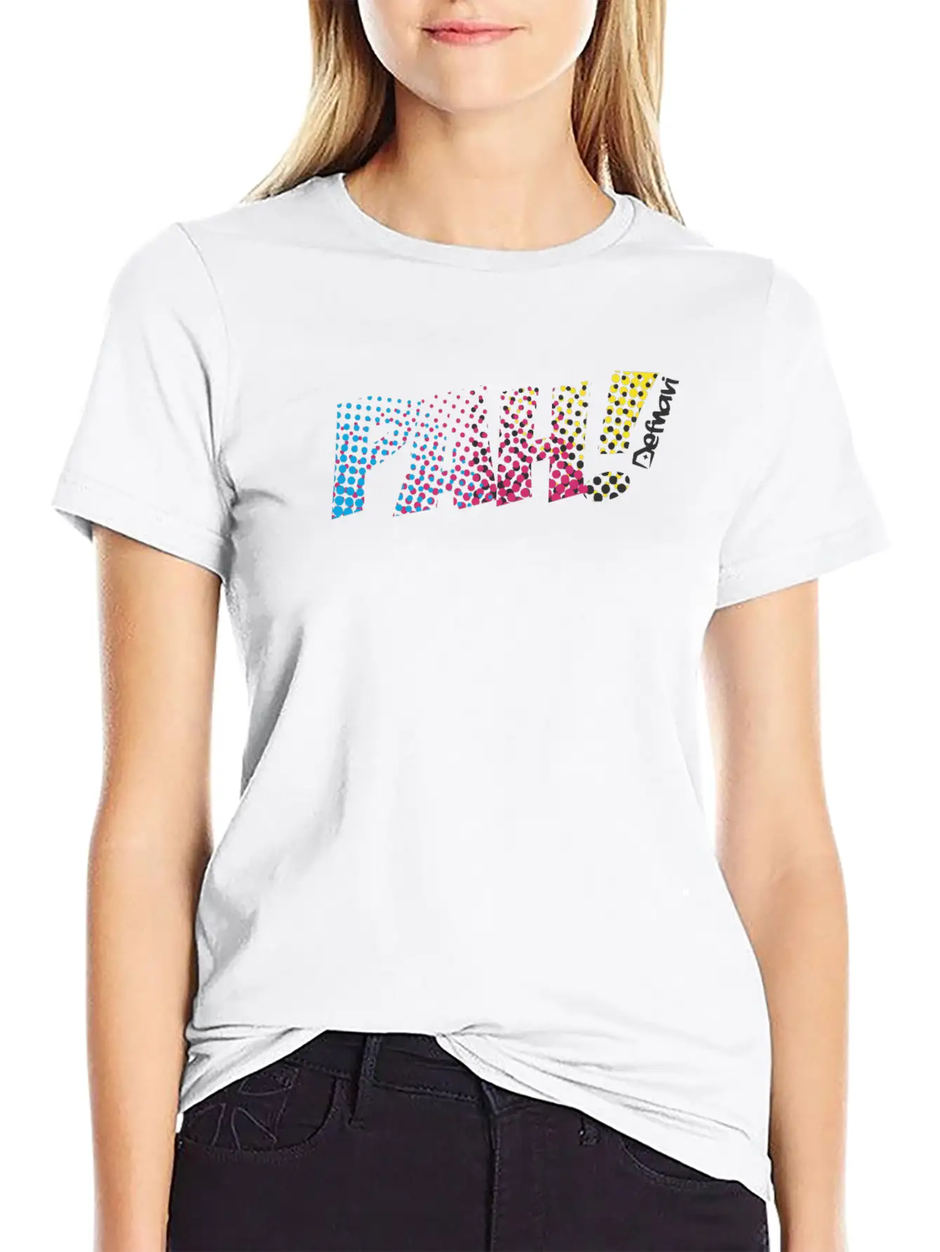 DEAF PAH! CMYK Soft Cotton Short Sleeve Tee ¨C Unisex Wardrobe Staple