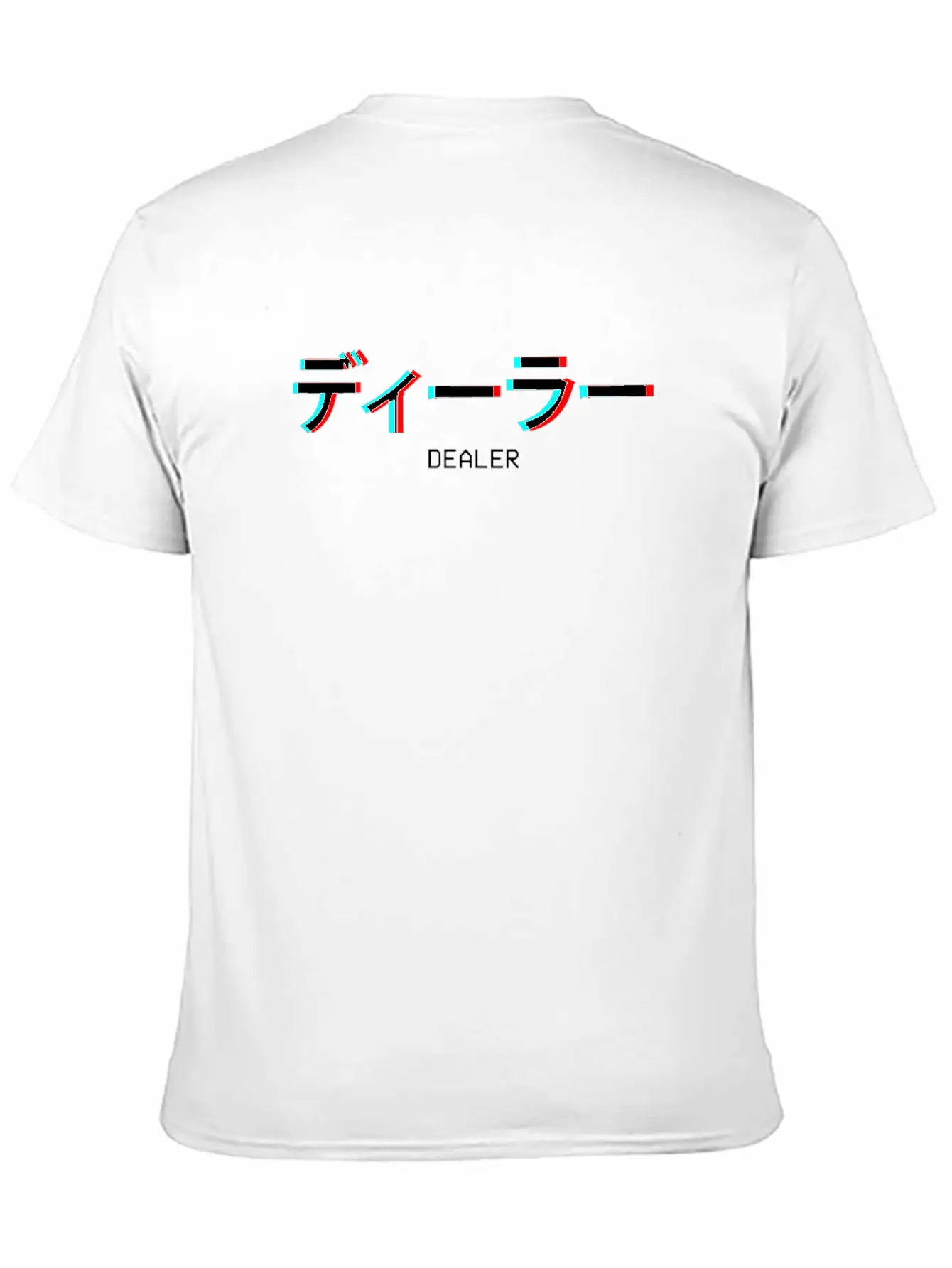 Dealer Japanese Vaporwave Aesthetic Gift Soft Cotton Short Sleeve Tee ¨C Unisex Wardrobe Staple