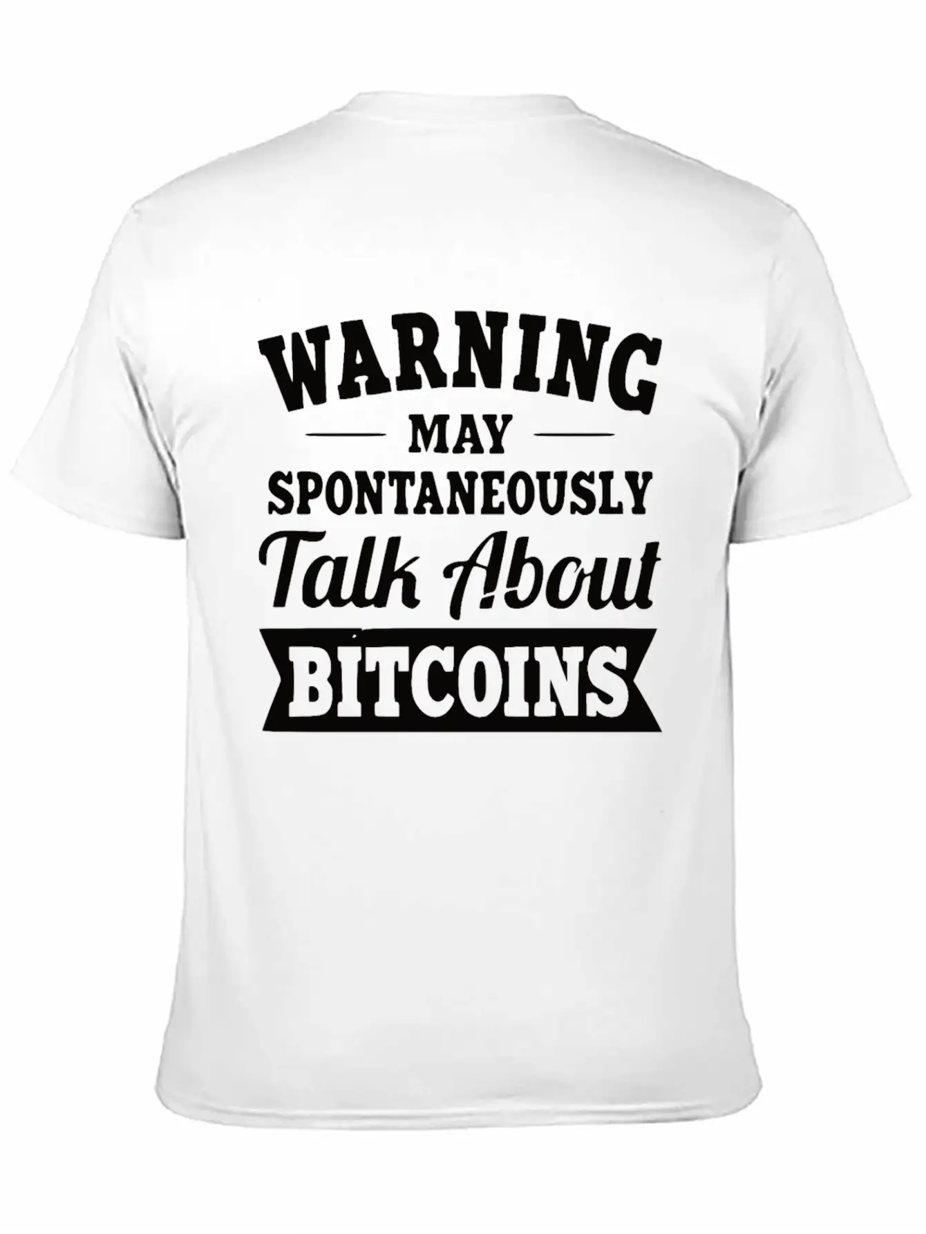 Decentralized NFT Crypt Diet Bitcoin Blockchain Essential Cotton Tee For Daily Outfits ¨C Unisex Style