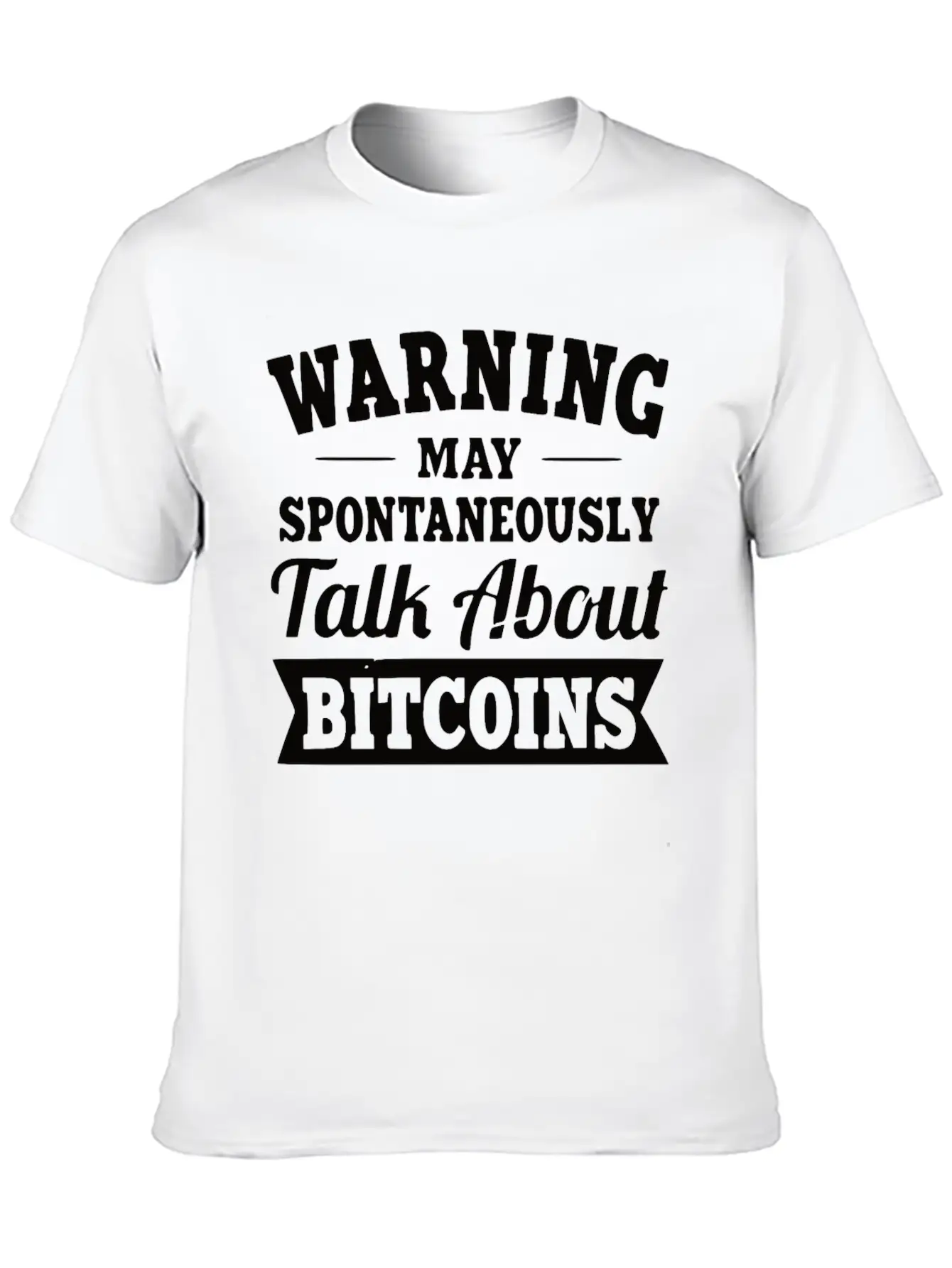 Decentralized NFT Crypt Diet Bitcoin Blockchain Essential Cotton Tee For Daily Outfits ¨C Unisex Style