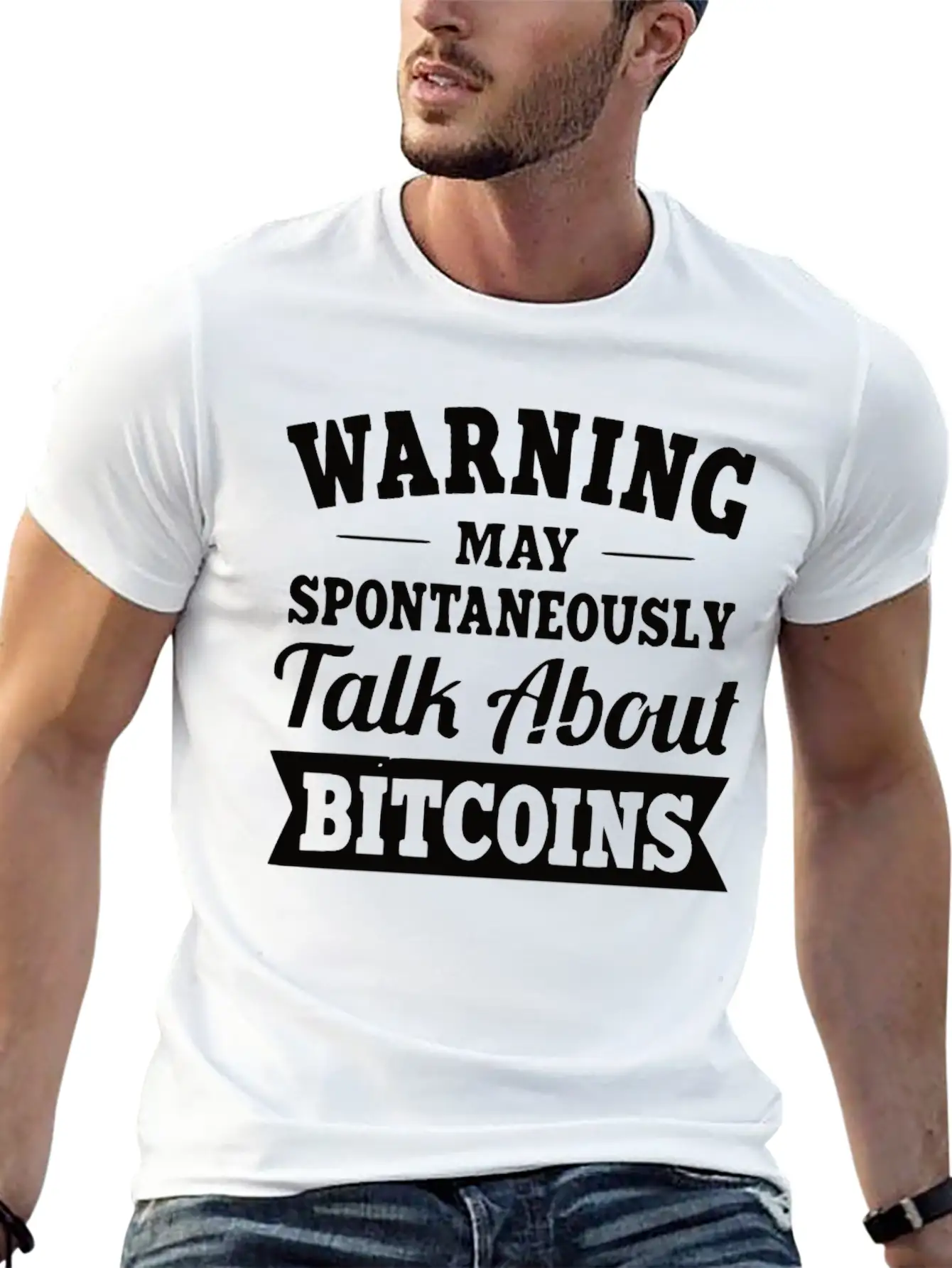 Decentralized NFT Crypt Diet Bitcoin Blockchain Essential Cotton Tee For Daily Outfits ¨C Unisex Style