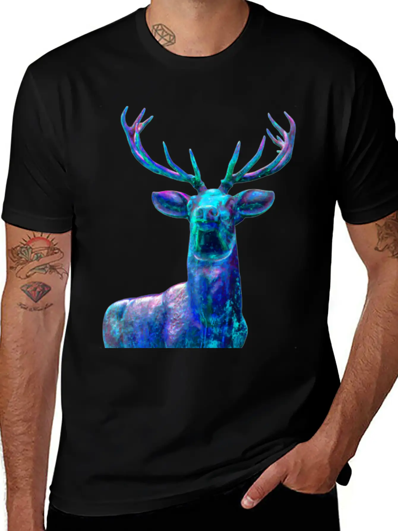 Deer Essential Cotton Tee For Daily Outfits ¨C Unisex Style