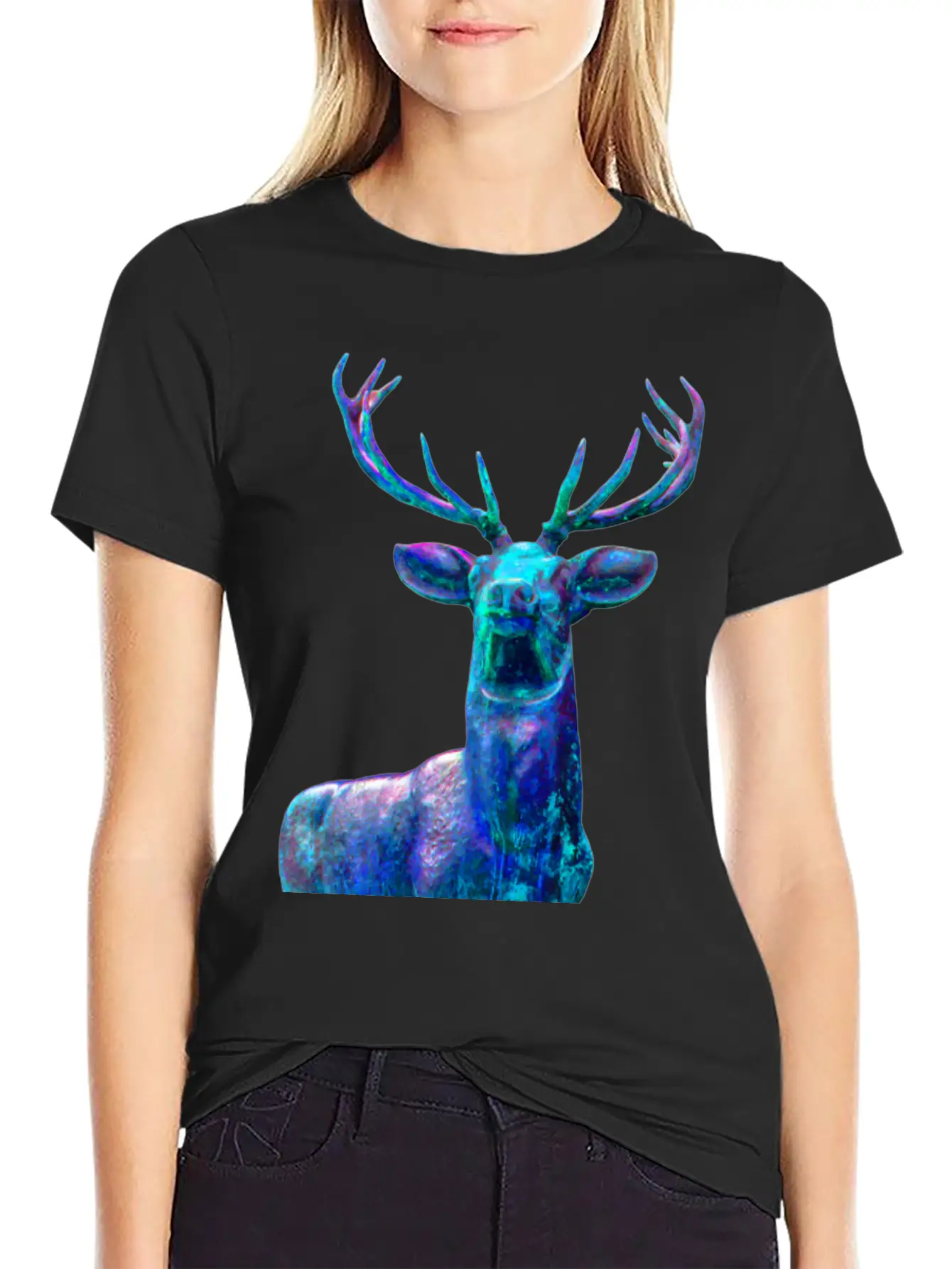Deer Essential Cotton Tee For Daily Outfits ¨C Unisex Style