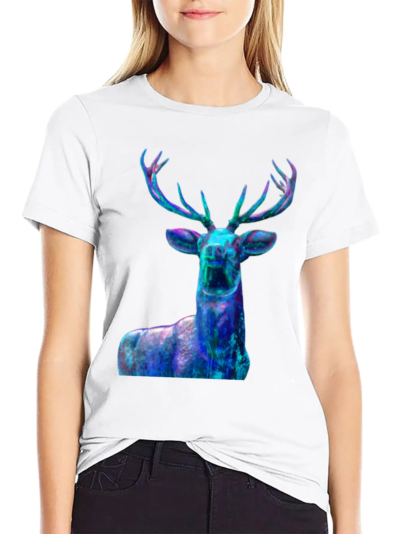 Deer Essential Cotton Tee For Daily Outfits ¨C Unisex Style