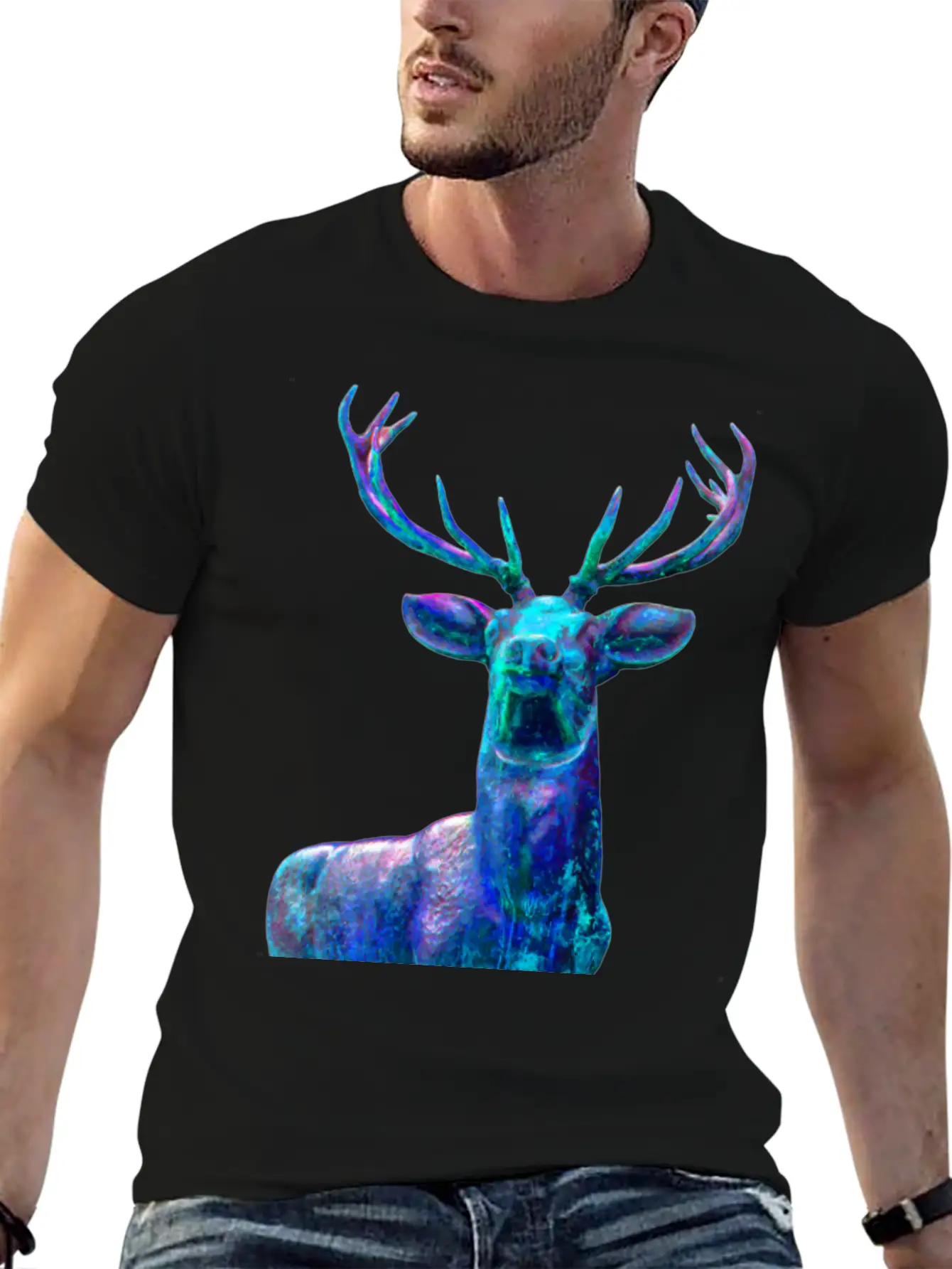 Deer Essential Cotton Tee For Daily Outfits ¨C Unisex Style