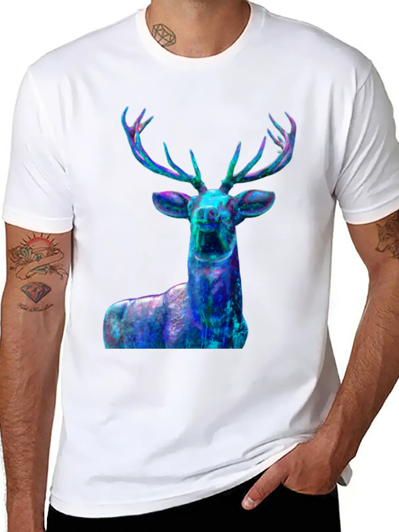 Deer Essential Cotton Tee For Daily Outfits ¨C Unisex Style