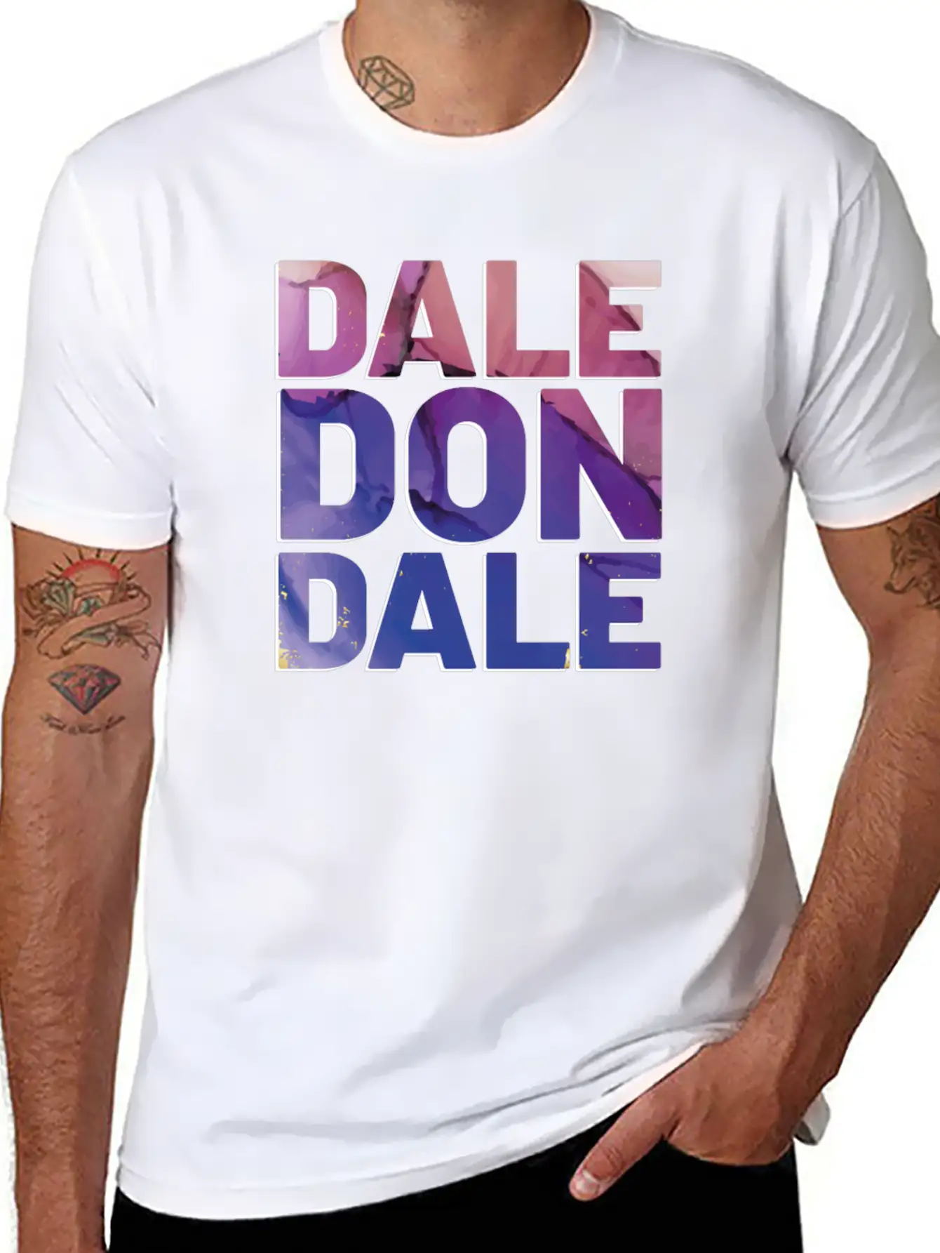 Dembow Dale Don Dale Basic Graphic T-Shirt ¨C Daily Comfort In Soft Cotton