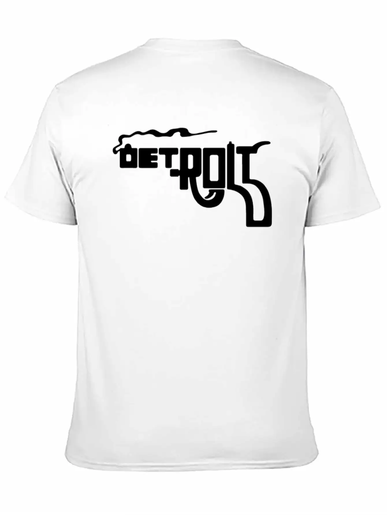 DETROIT 'SMOKING GUN' Soft Cotton Short Sleeve Tee ¨C Unisex Wardrobe Staple