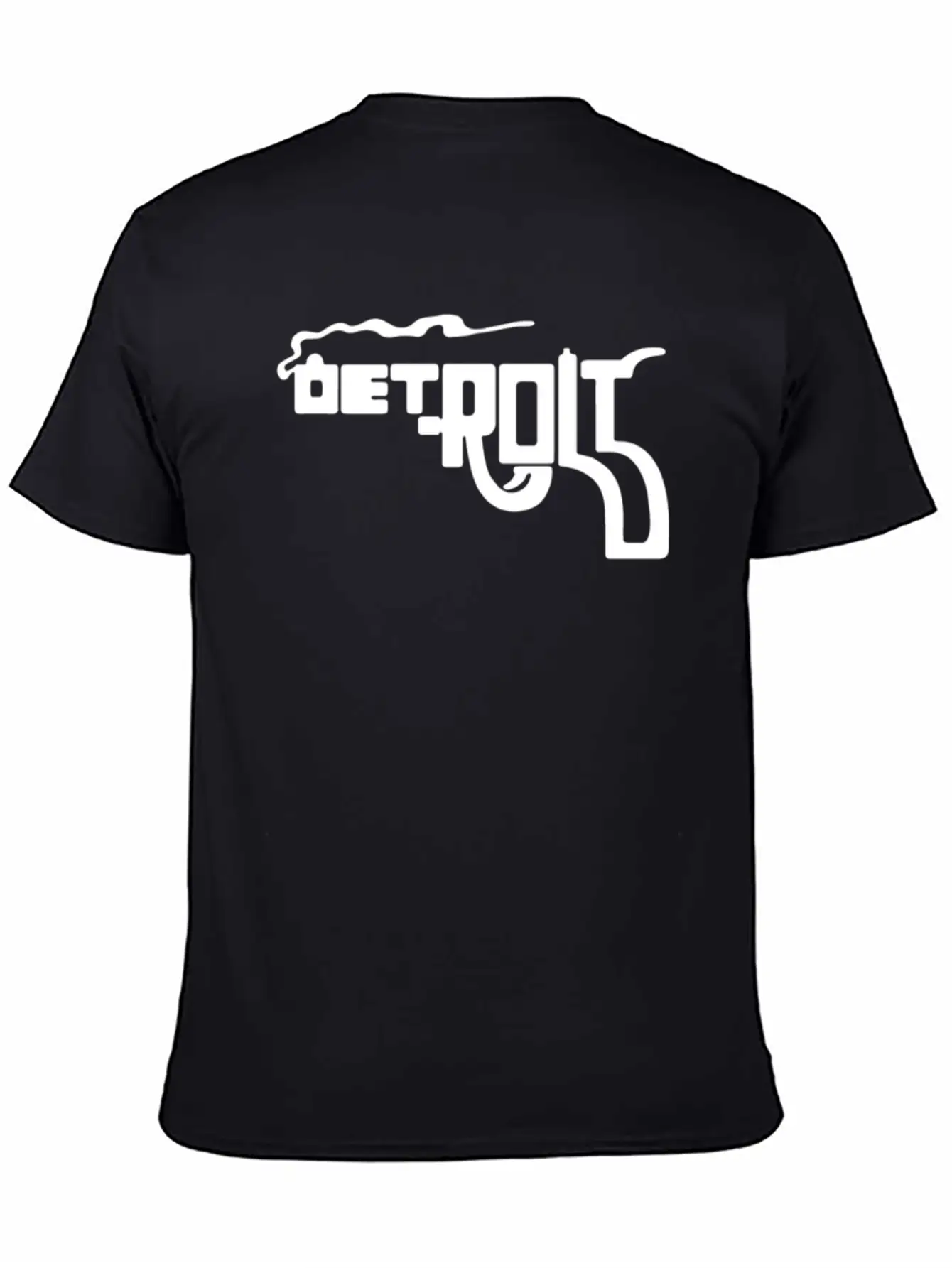 DETROIT 'SMOKING GUN' Soft Cotton Short Sleeve Tee ¨C Unisex Wardrobe Staple