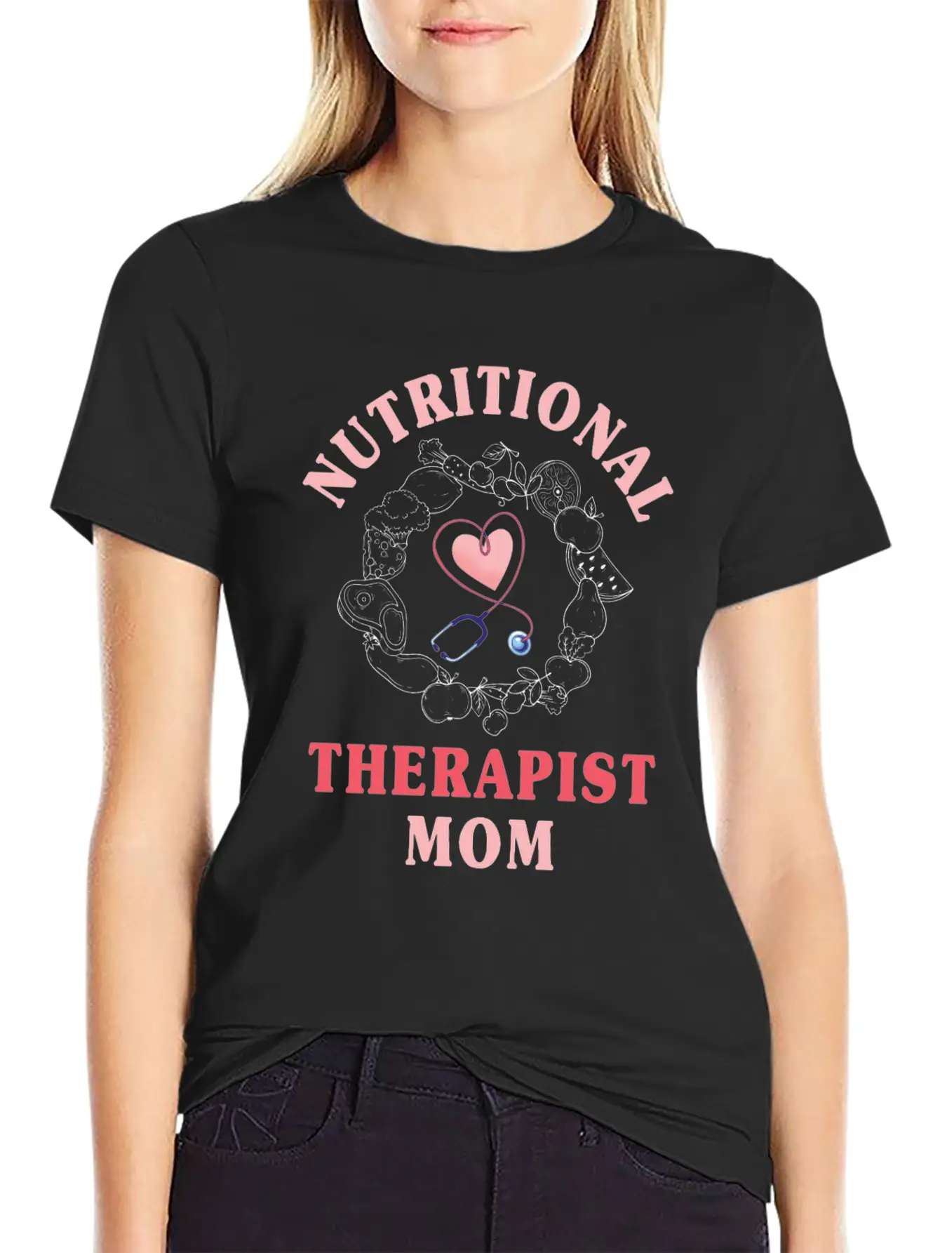 Dietitians Mother Basic Graphic T-Shirt ¨C Daily Comfort In Soft Cotton
