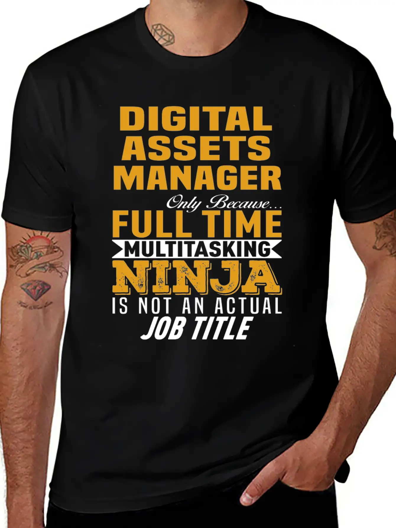Digital Assets Manager Basic Graphic T-Shirt ¨C Daily Comfort In Soft Cotton
