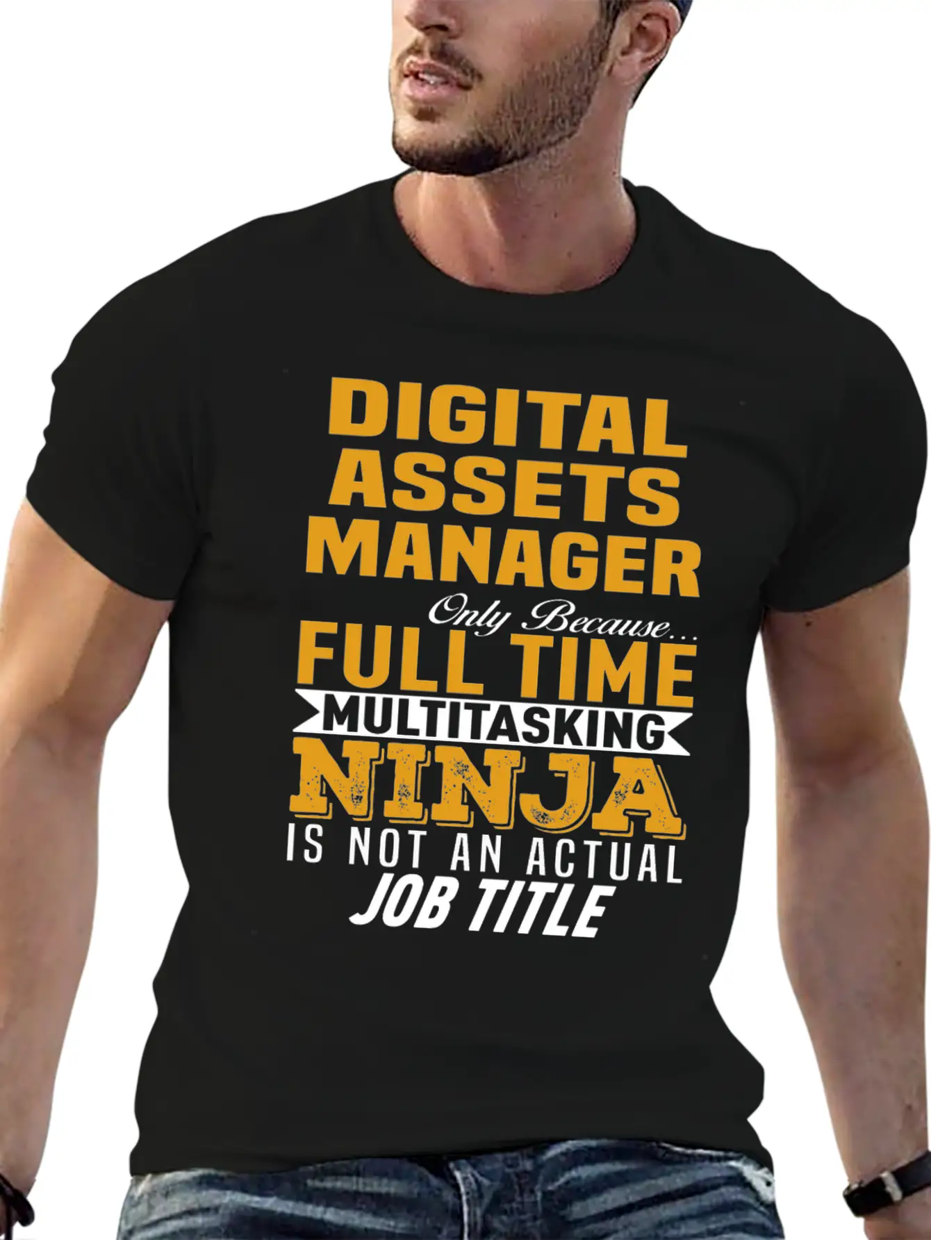 Digital Assets Manager Basic Graphic T-Shirt ¨C Daily Comfort In Soft Cotton