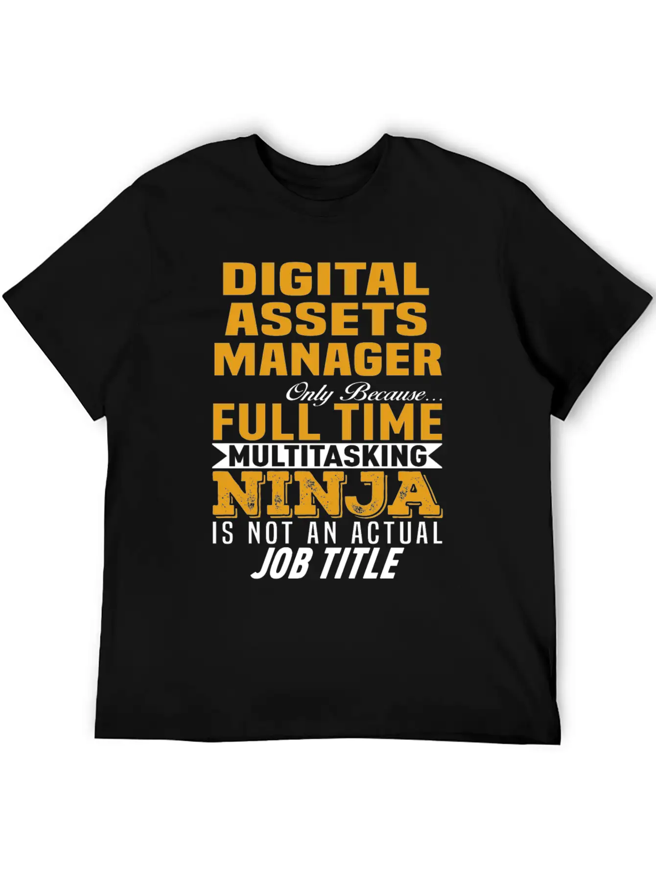 Digital Assets Manager Basic Graphic T-Shirt ¨C Daily Comfort In Soft Cotton