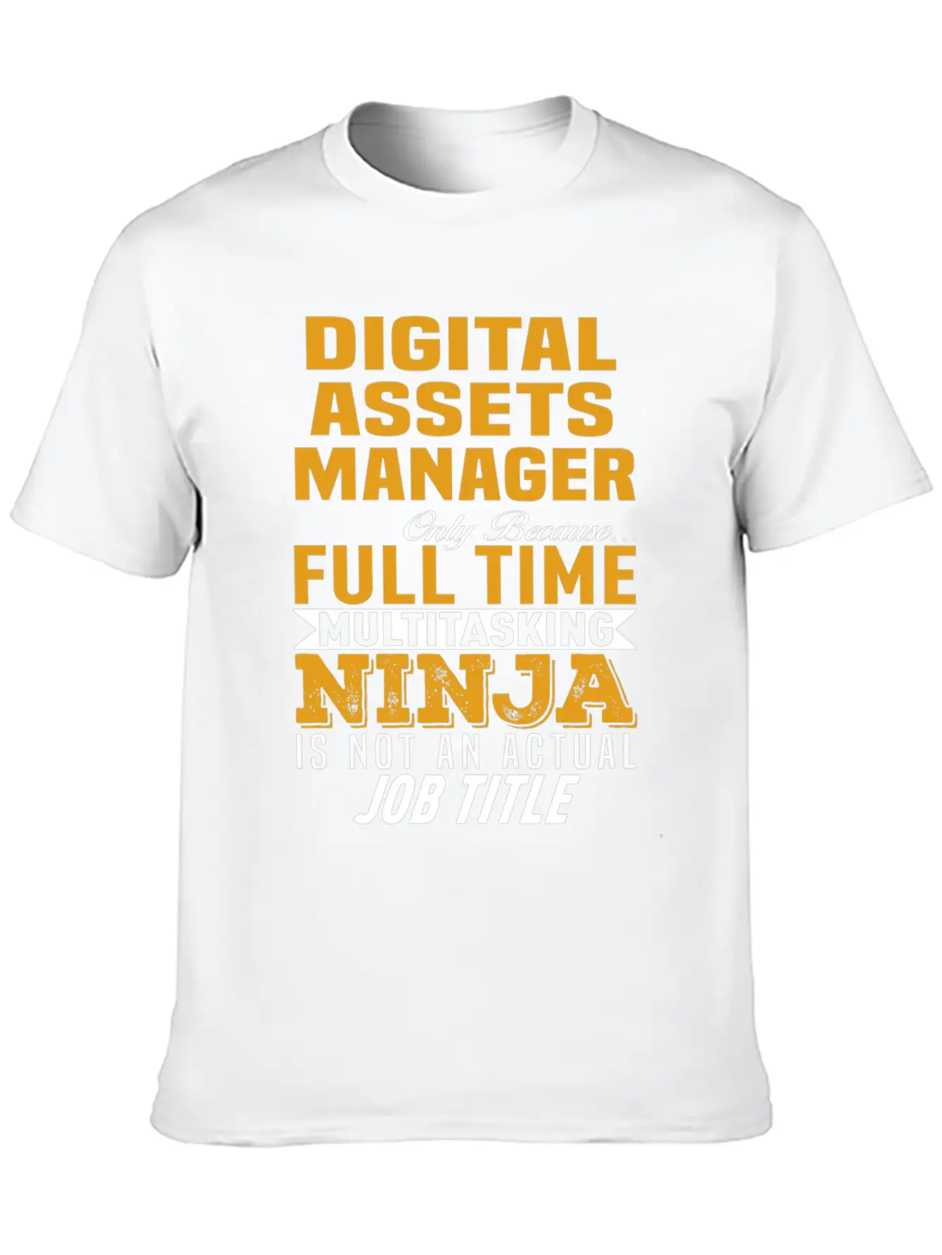 Digital Assets Manager Basic Graphic T-Shirt ¨C Daily Comfort In Soft Cotton