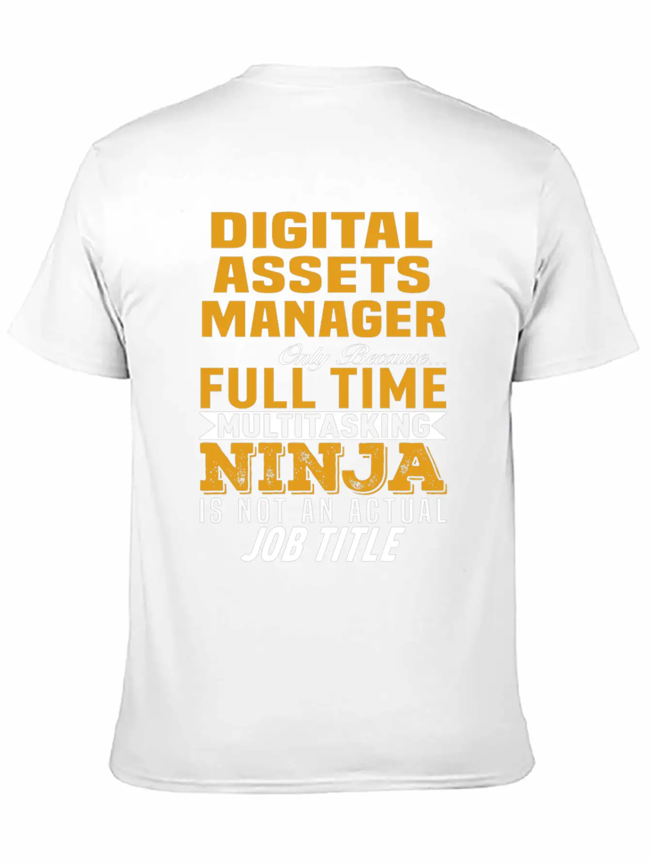 Digital Assets Manager Basic Graphic T-Shirt ¨C Daily Comfort In Soft Cotton
