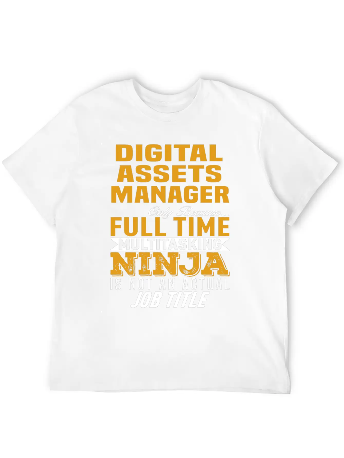 Digital Assets Manager Basic Graphic T-Shirt ¨C Daily Comfort In Soft Cotton
