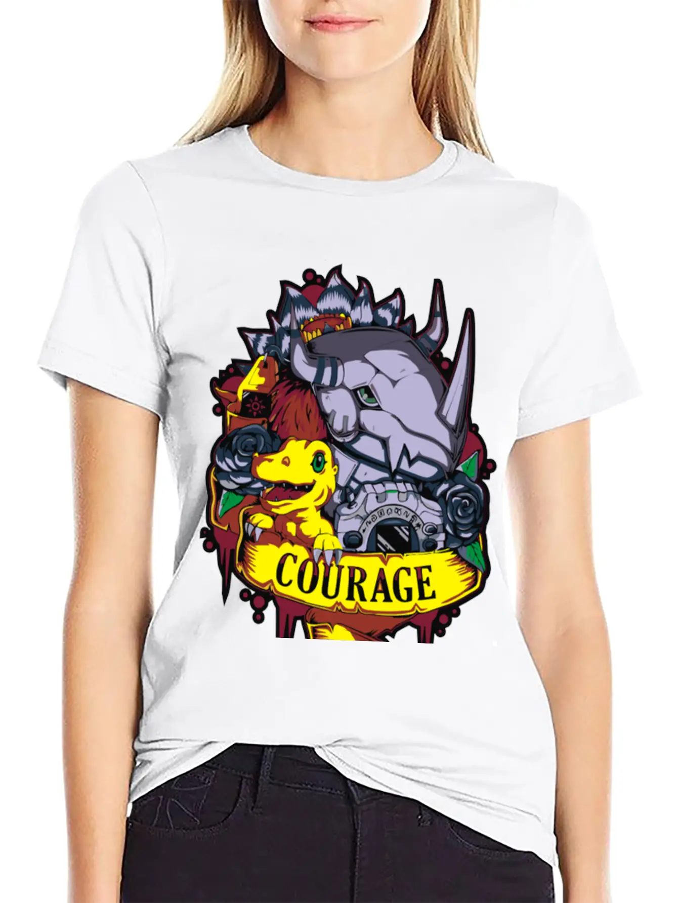 Digital Courage Essential Cotton Tee For Daily Outfits ¨C Unisex Style