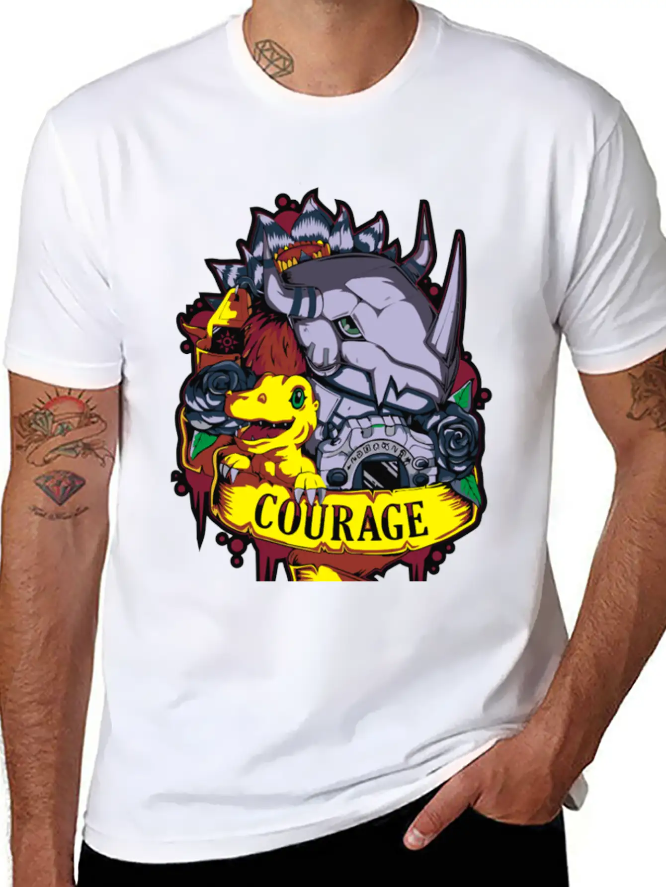 Digital Courage Essential Cotton Tee For Daily Outfits ¨C Unisex Style