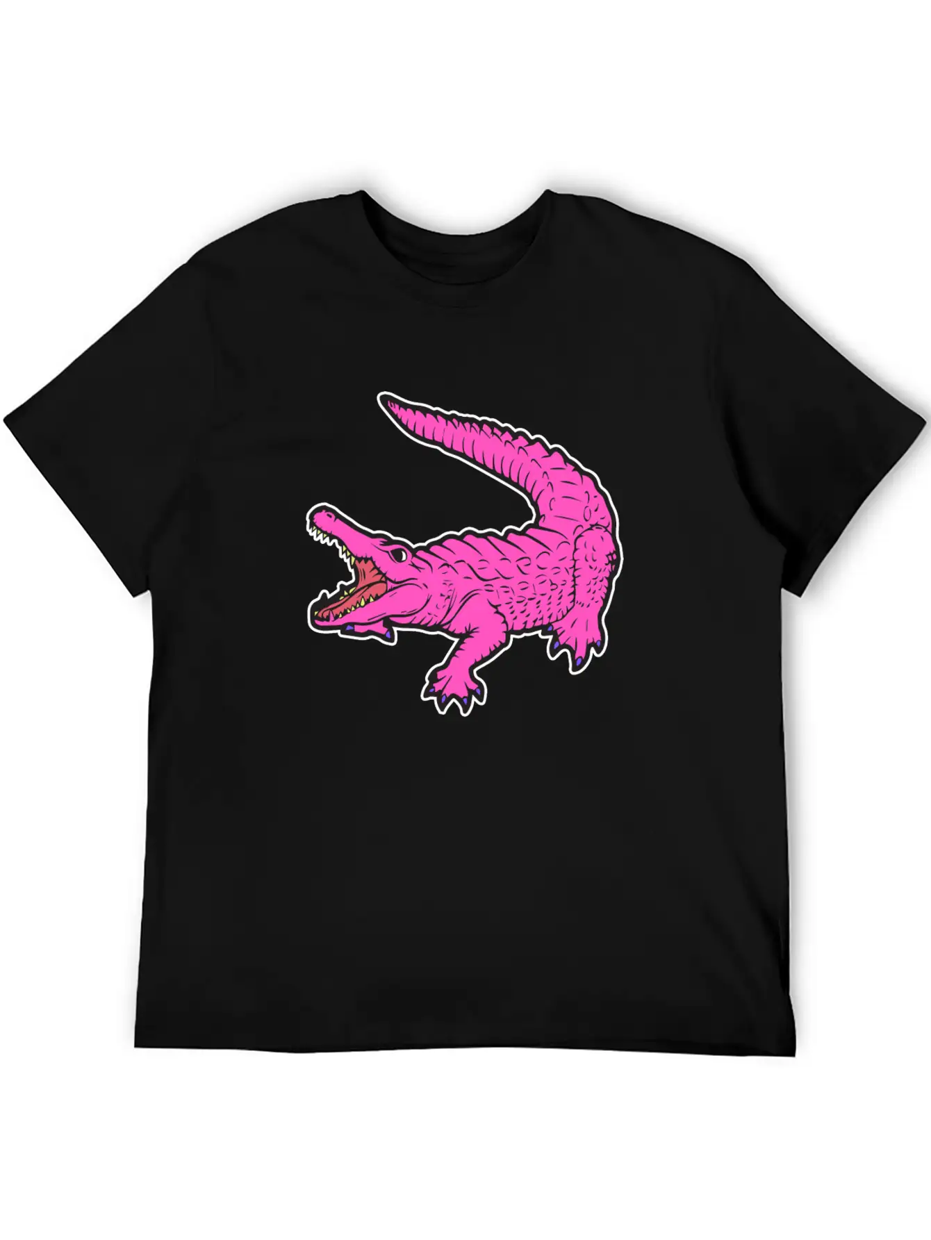 Dinosaur Crocodile Comet Reptile Trex Comet Gift Soft Cotton Short Sleeve Tee ¨C Unisex Wardrobe Staple