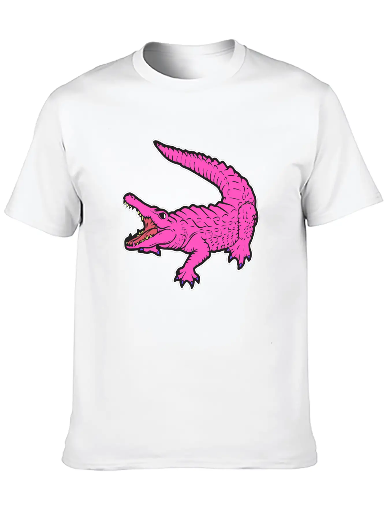 Dinosaur Crocodile Comet Reptile Trex Comet Gift Soft Cotton Short Sleeve Tee ¨C Unisex Wardrobe Staple