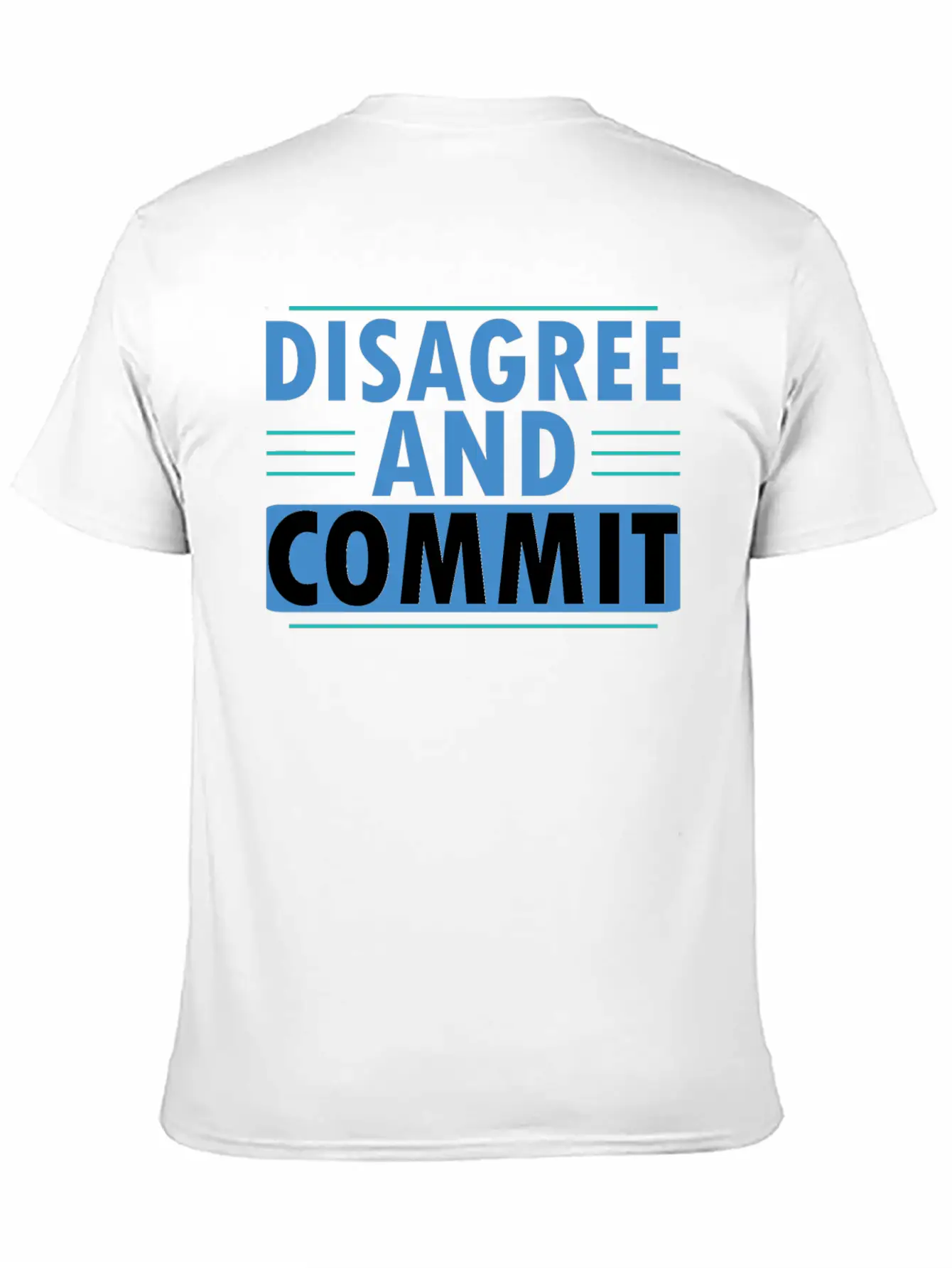 Disagree And Commit Essential Cotton Tee For Daily Outfits ¨C Unisex Style