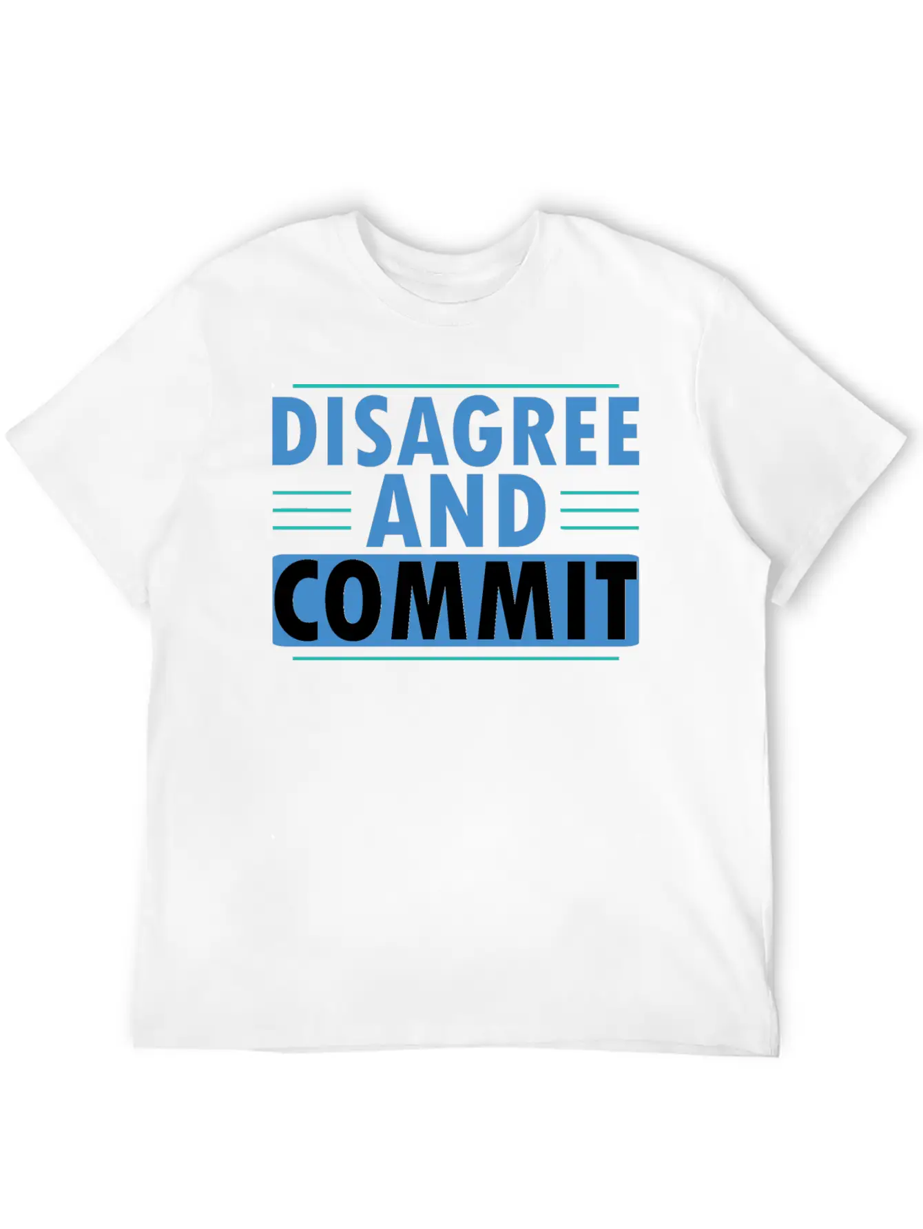 Disagree And Commit Essential Cotton Tee For Daily Outfits ¨C Unisex Style