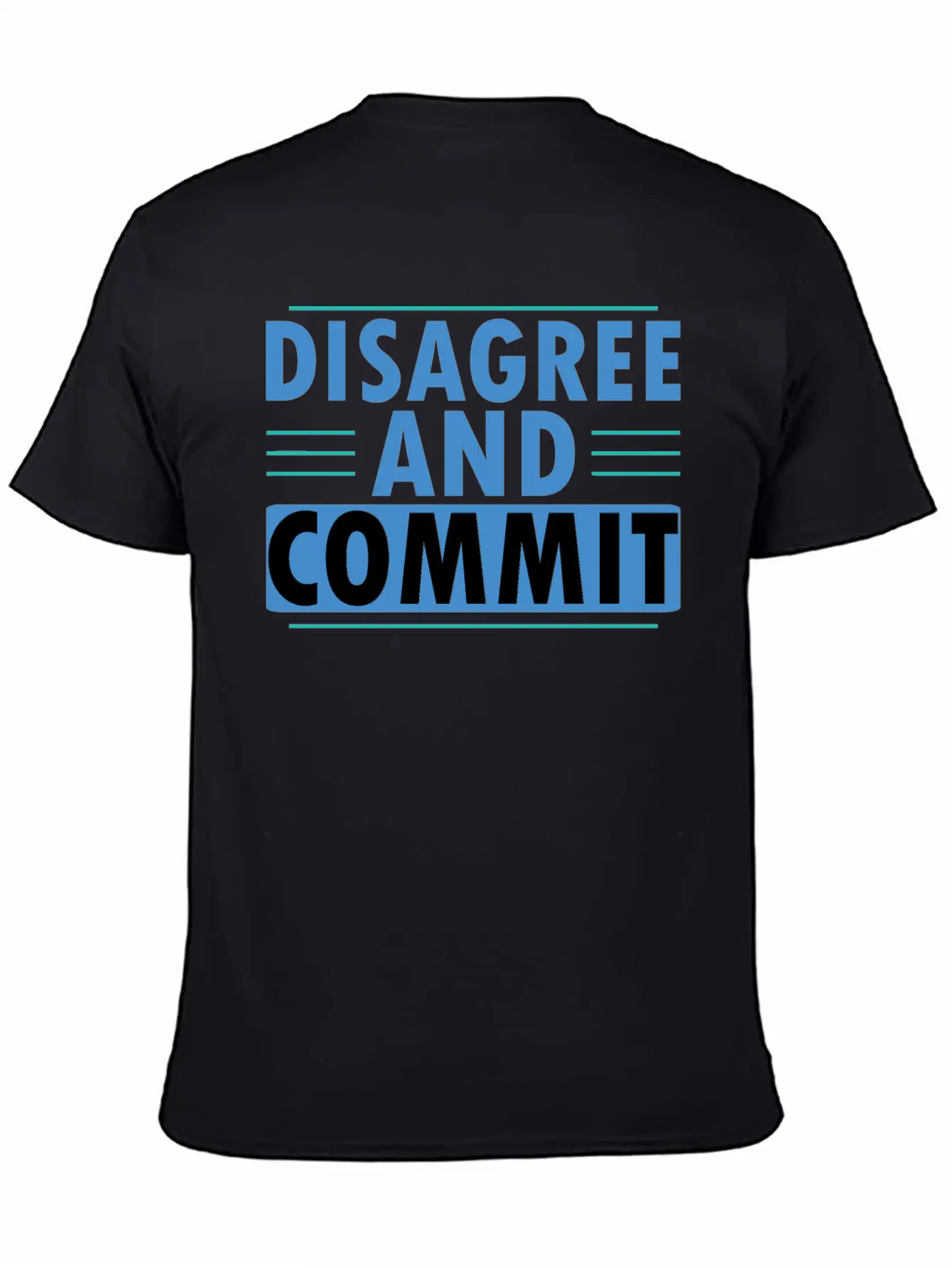 Disagree And Commit Essential Cotton Tee For Daily Outfits ¨C Unisex Style