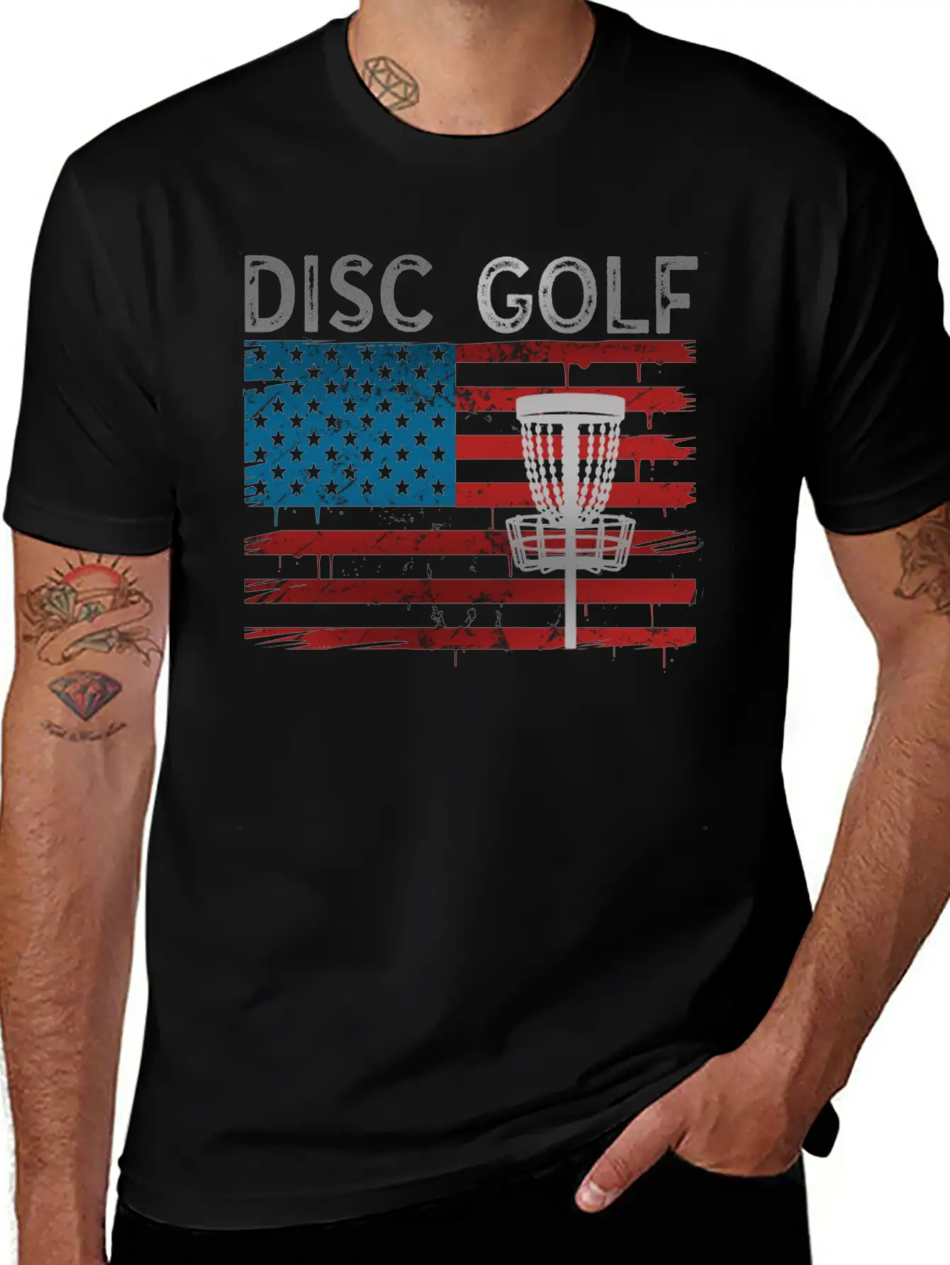 Disc Golf Basic Graphic T-Shirt ¨C Daily Comfort In Soft Cotton