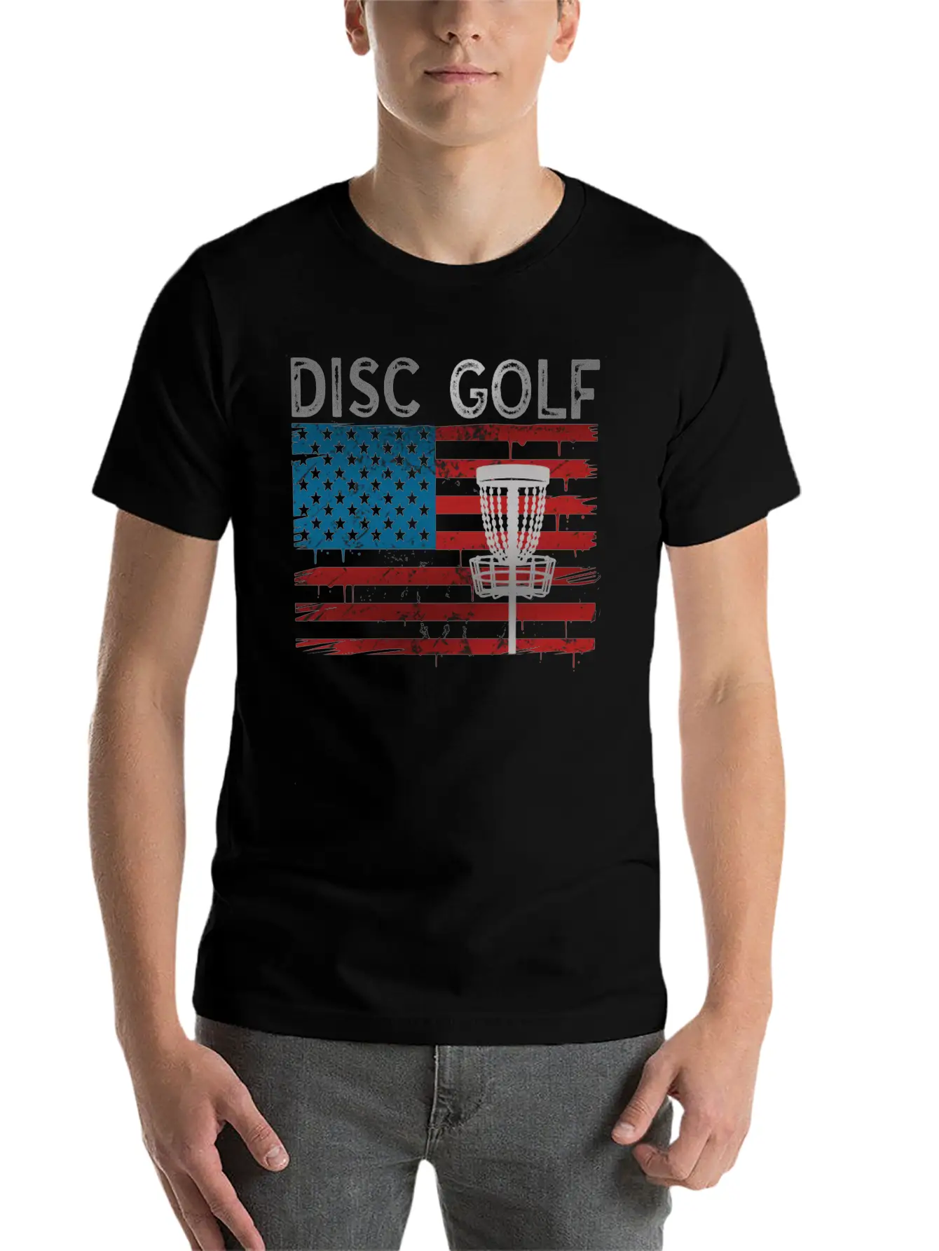 Disc Golf Basic Graphic T-Shirt ¨C Daily Comfort In Soft Cotton
