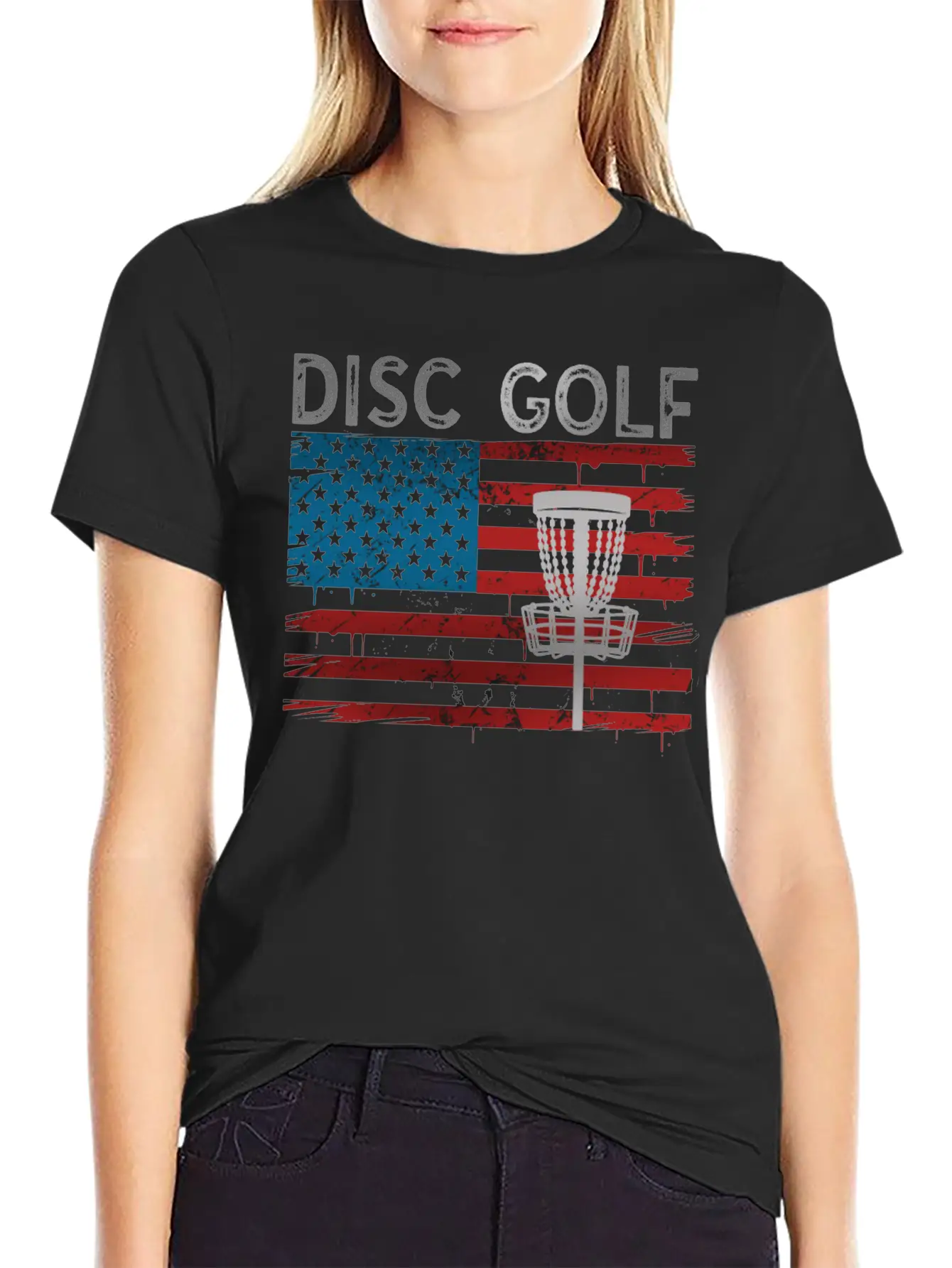 Disc Golf Basic Graphic T-Shirt ¨C Daily Comfort In Soft Cotton