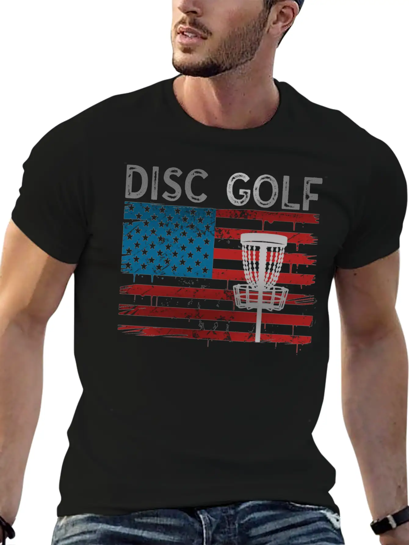 Disc Golf Basic Graphic T-Shirt ¨C Daily Comfort In Soft Cotton
