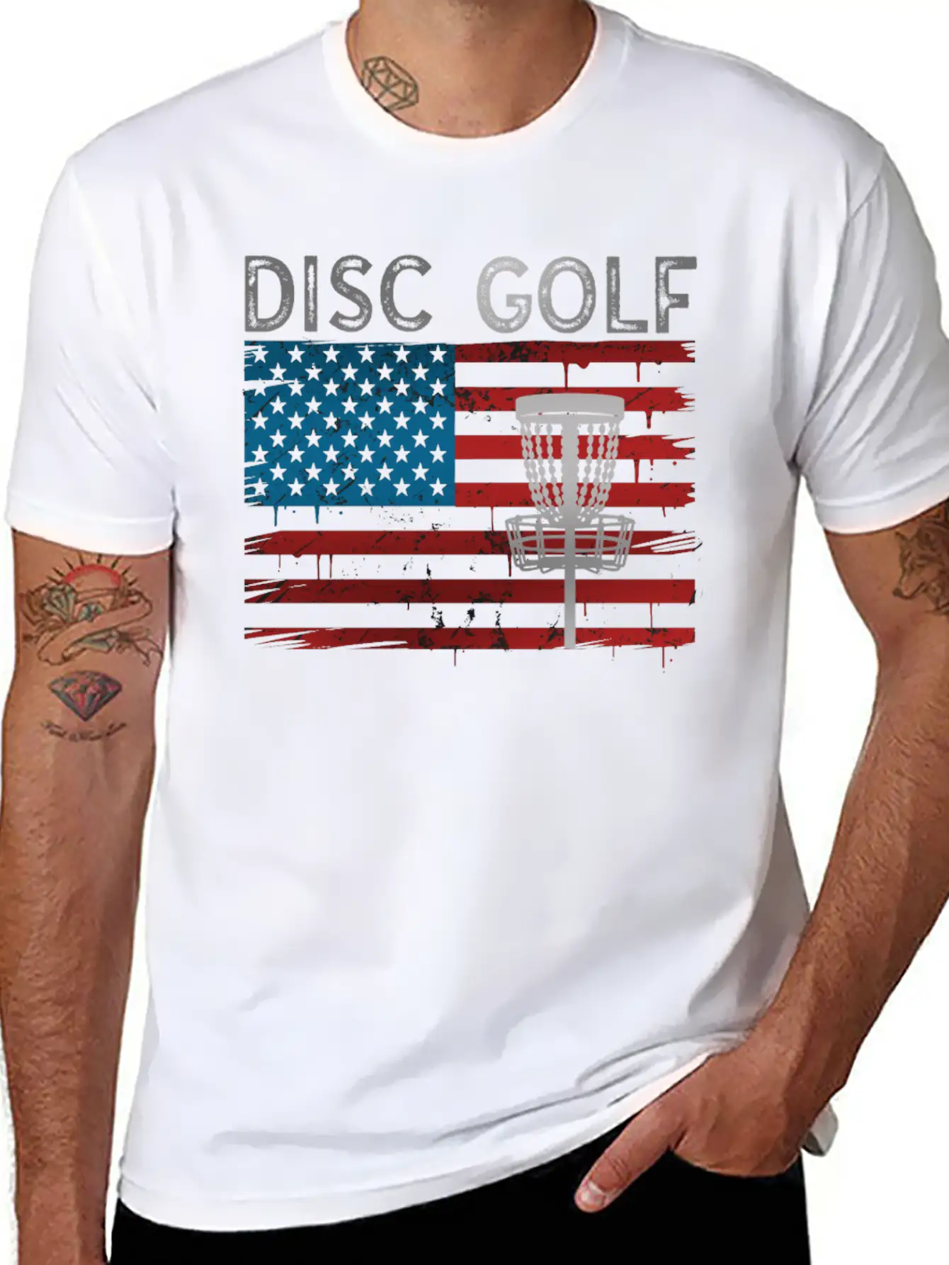 Disc Golf Basic Graphic T-Shirt ¨C Daily Comfort In Soft Cotton