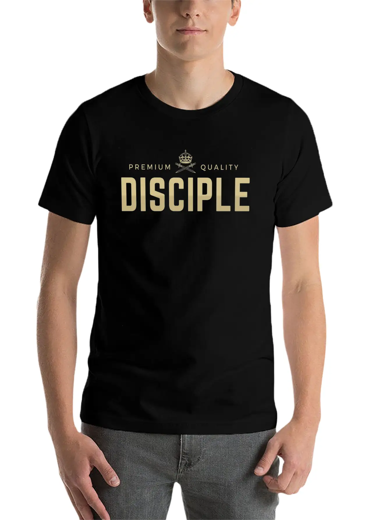 Disciple - Sand Soft Cotton Short Sleeve Tee ¨C Unisex Wardrobe Staple