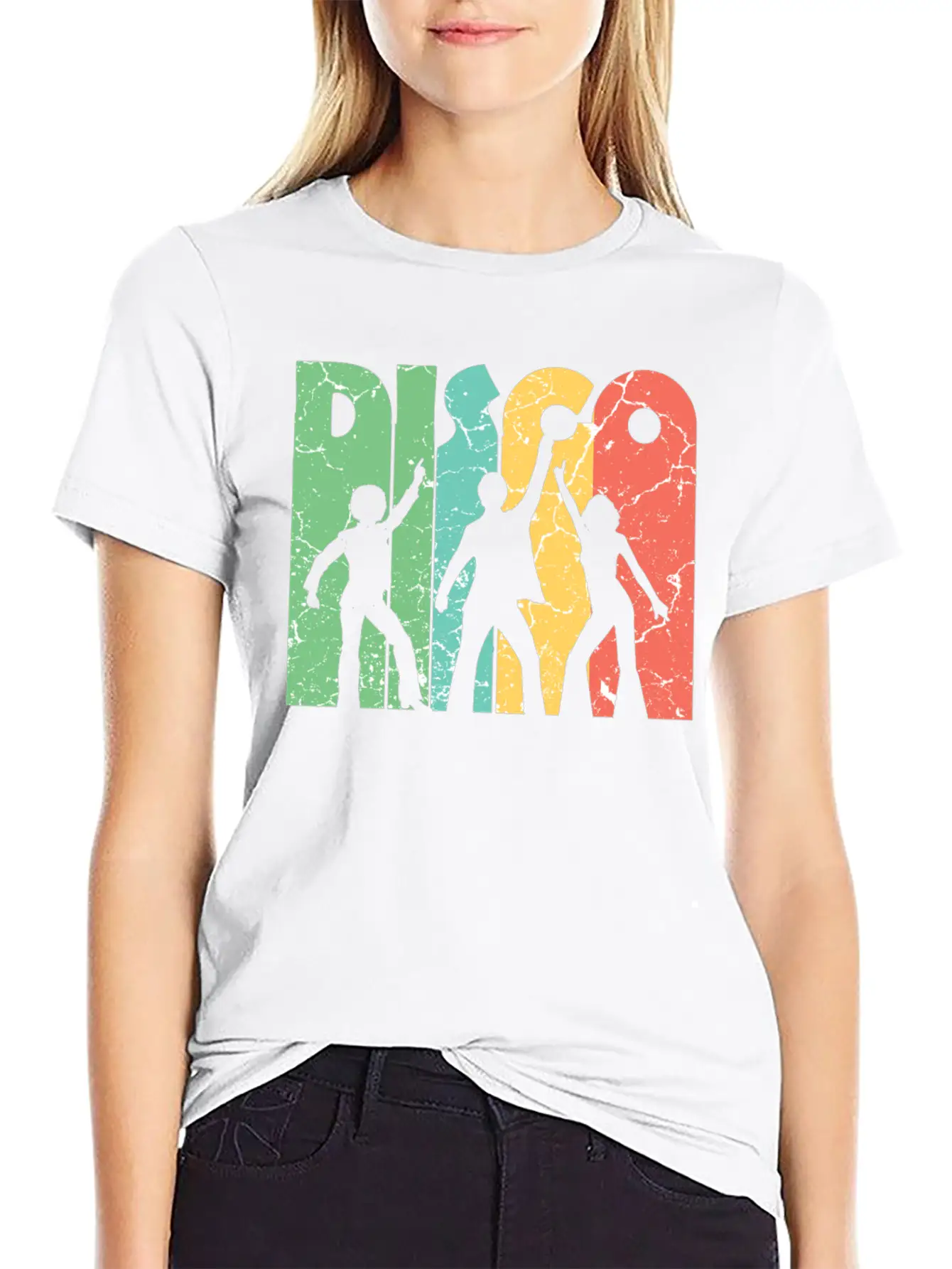 Disco Music Dancing Essential Cotton Tee For Daily Outfits ¨C Unisex Style