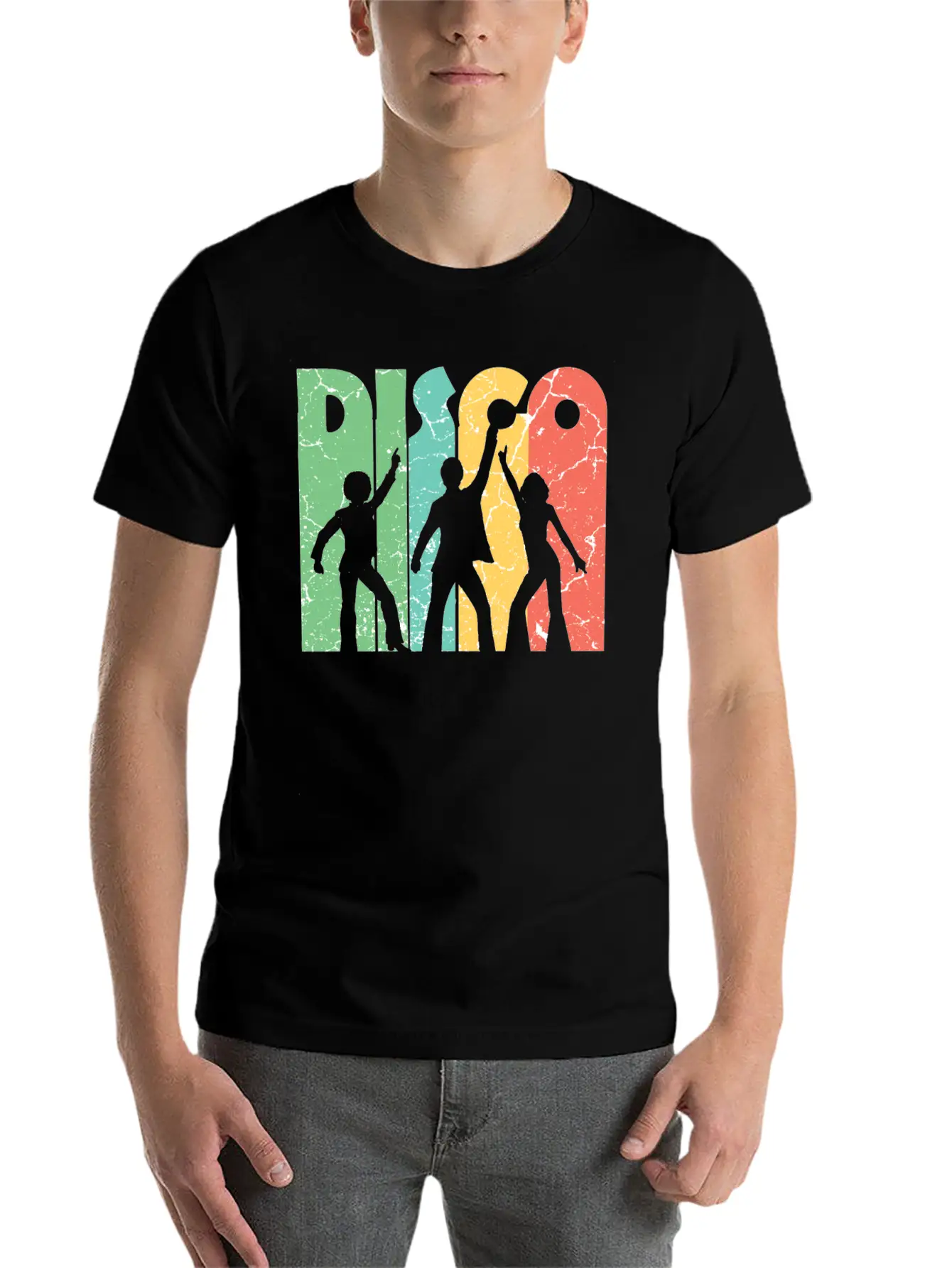 Disco Music Dancing Essential Cotton Tee For Daily Outfits ¨C Unisex Style
