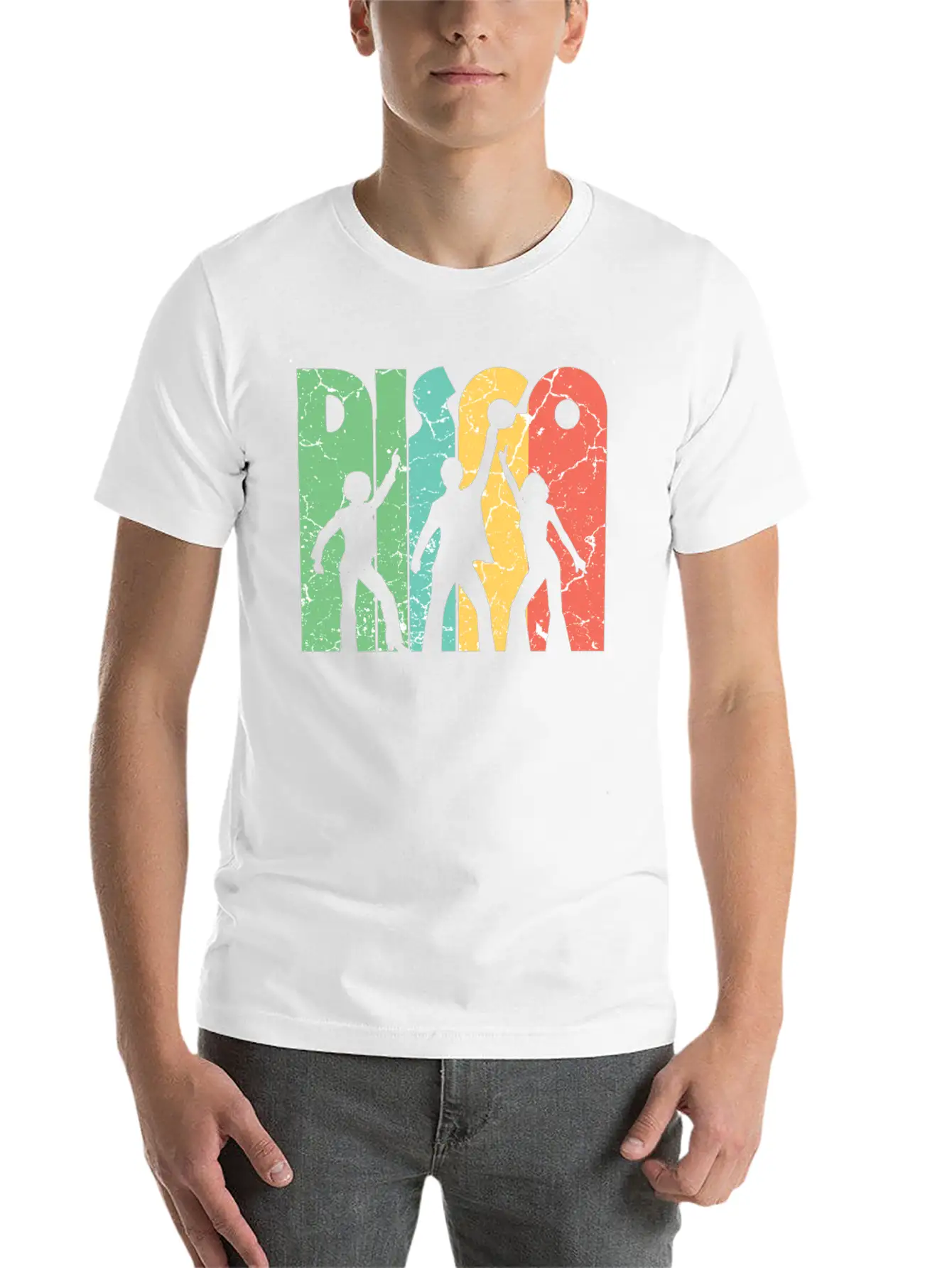 Disco Music Dancing Essential Cotton Tee For Daily Outfits ¨C Unisex Style