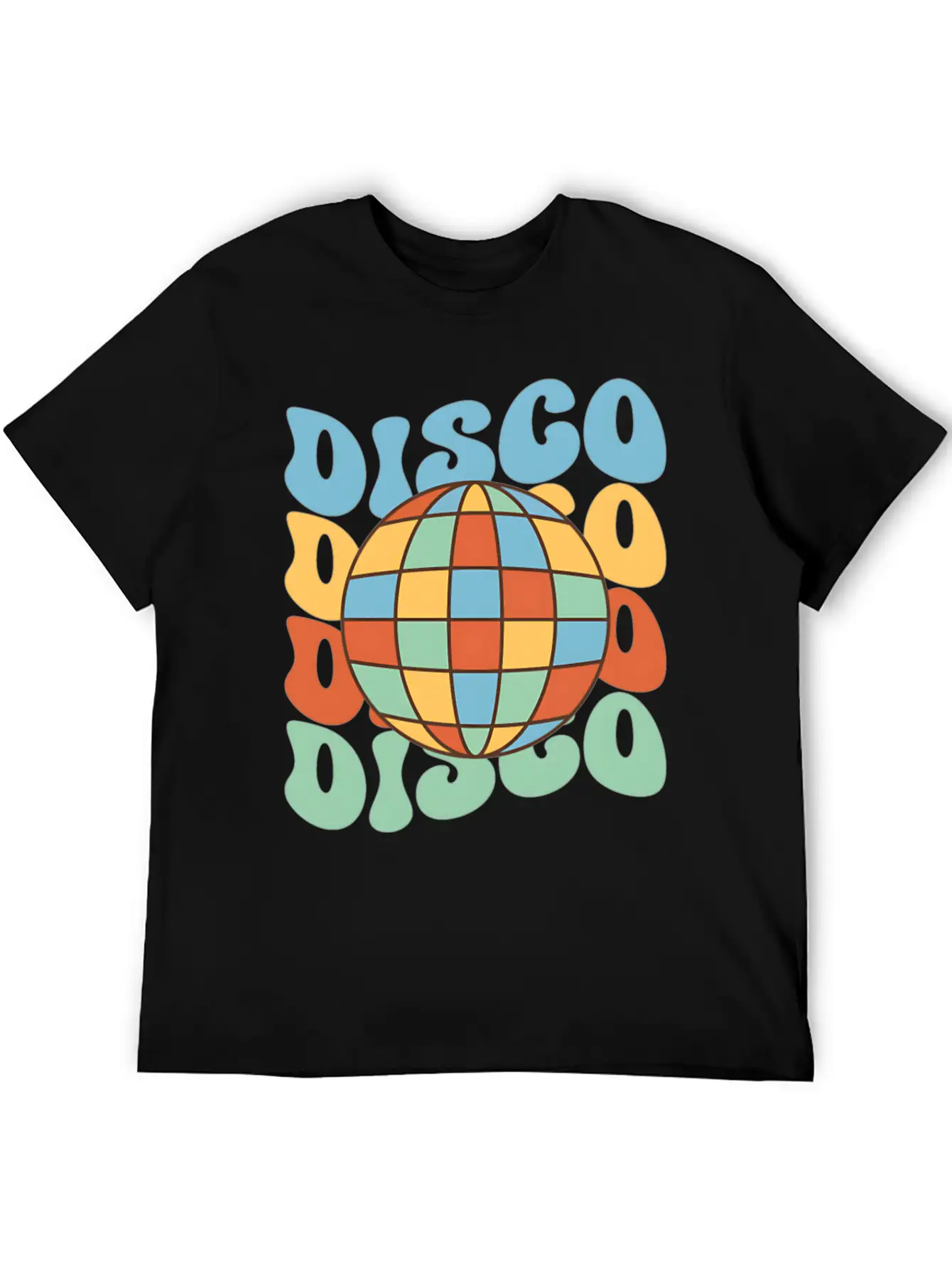 Disco Vintage Basic Graphic T-Shirt ¨C Daily Comfort In Soft Cotton