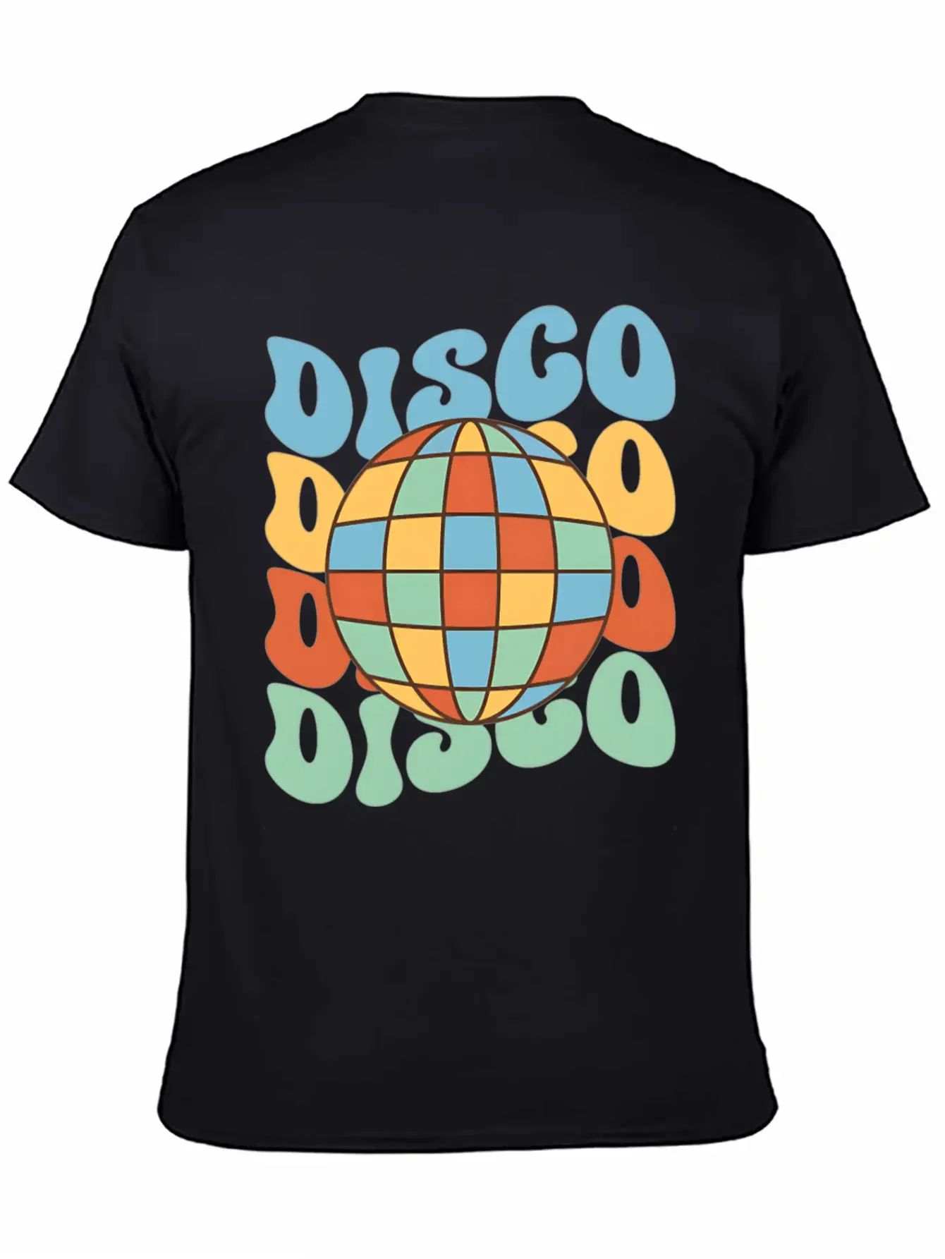 Disco Vintage Basic Graphic T-Shirt ¨C Daily Comfort In Soft Cotton