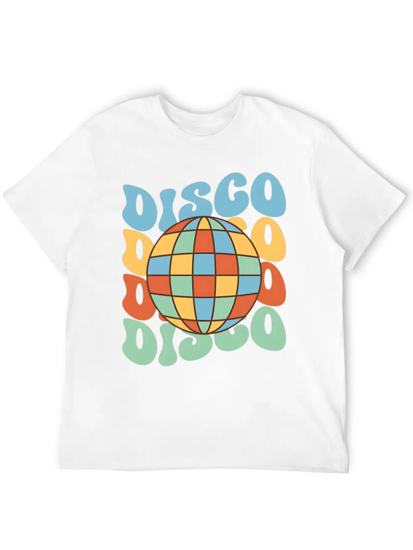 Disco Vintage Basic Graphic T-Shirt ¨C Daily Comfort In Soft Cotton