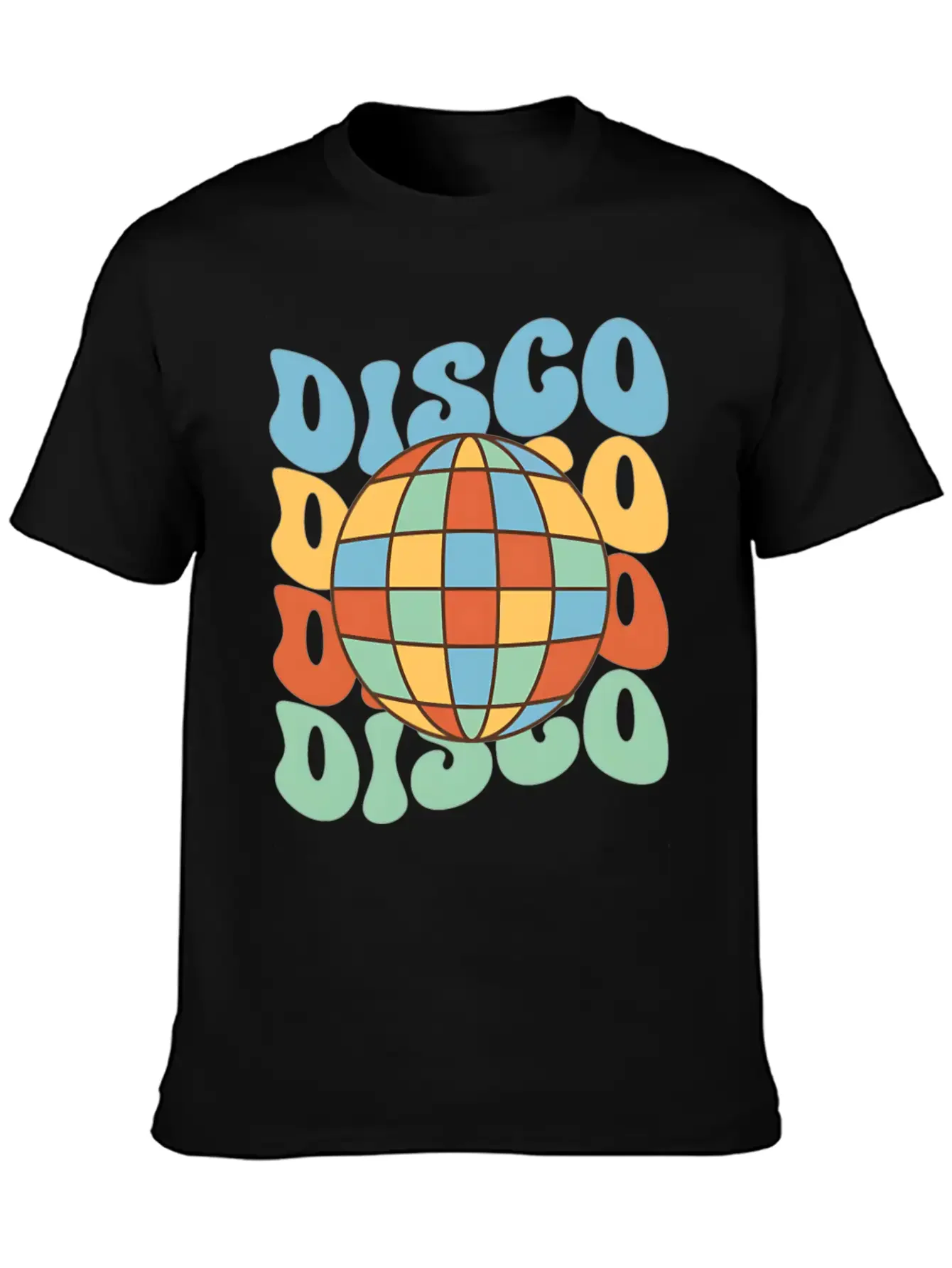 Disco Vintage Basic Graphic T-Shirt ¨C Daily Comfort In Soft Cotton