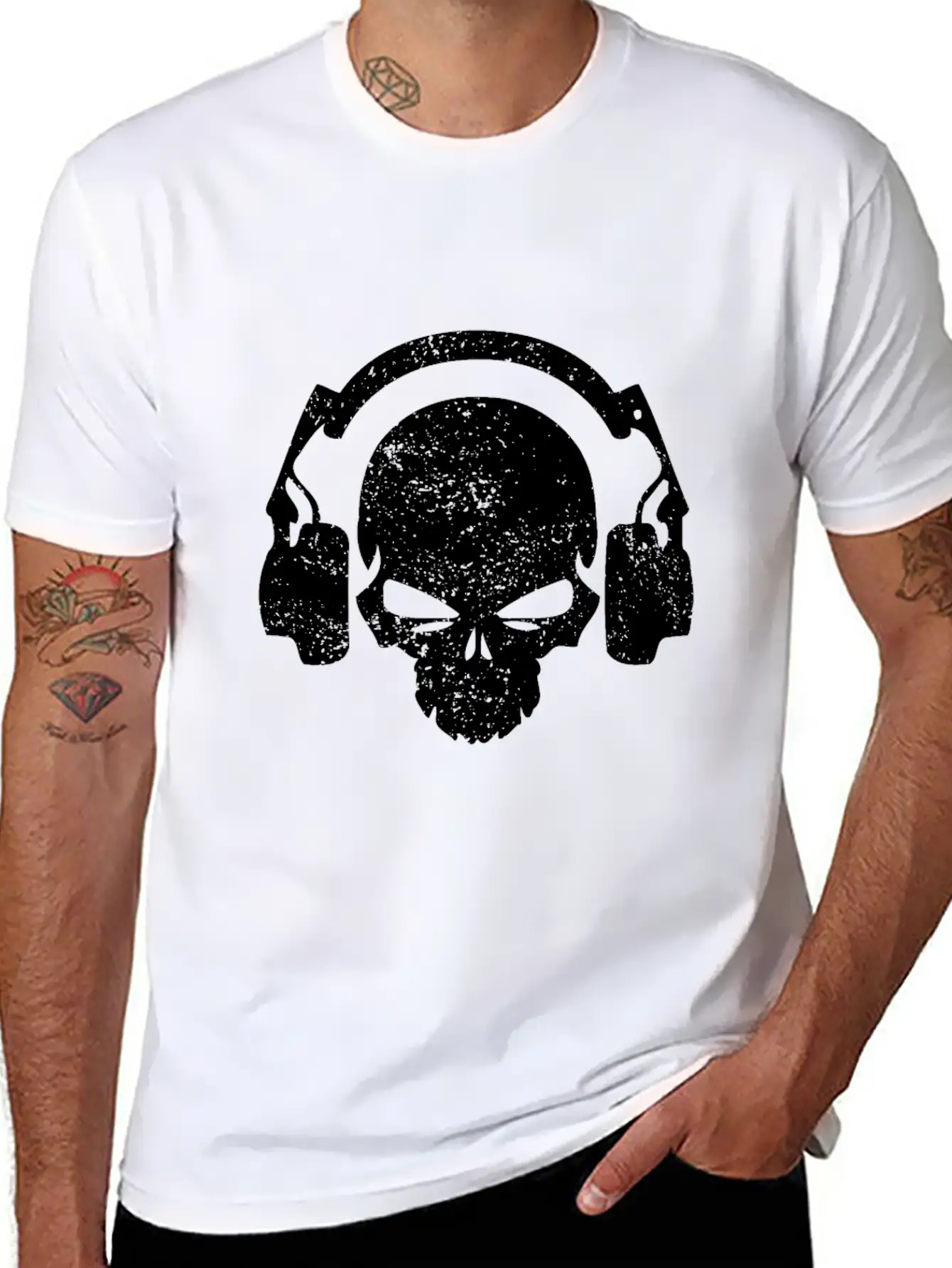 DJ Bones Soft Cotton Short Sleeve Tee ¨C Unisex Wardrobe Staple