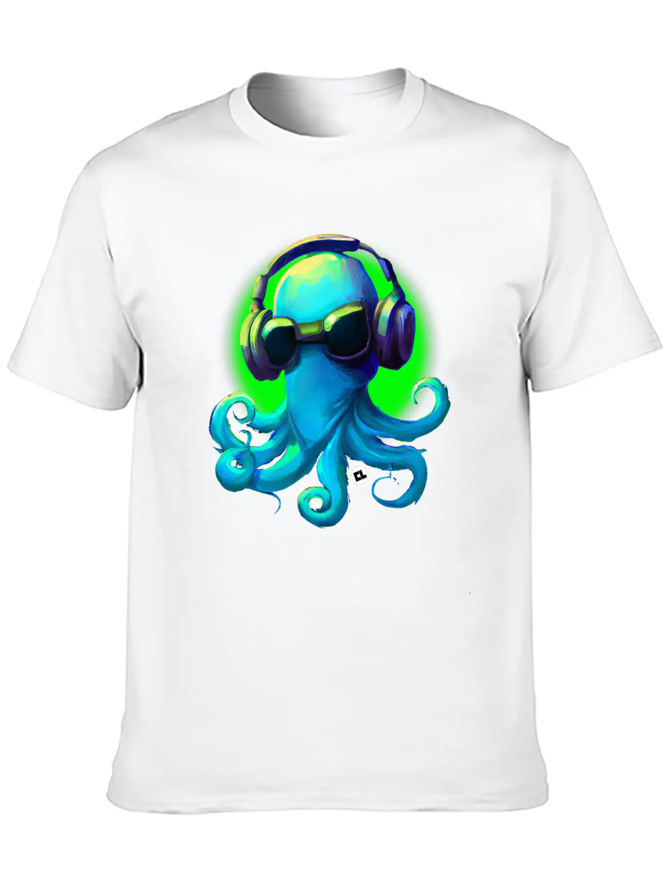 DJ Frank The Octopus Unisex Casual T-Shirt ¨C Clean Design For Daily Comfort