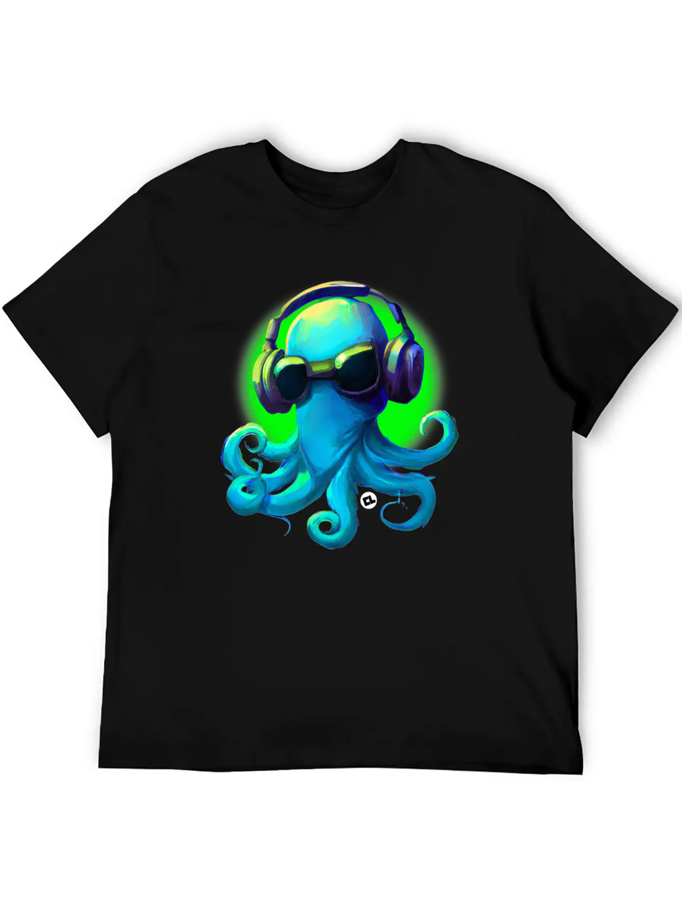DJ Frank The Octopus Unisex Casual T-Shirt ¨C Clean Design For Daily Comfort
