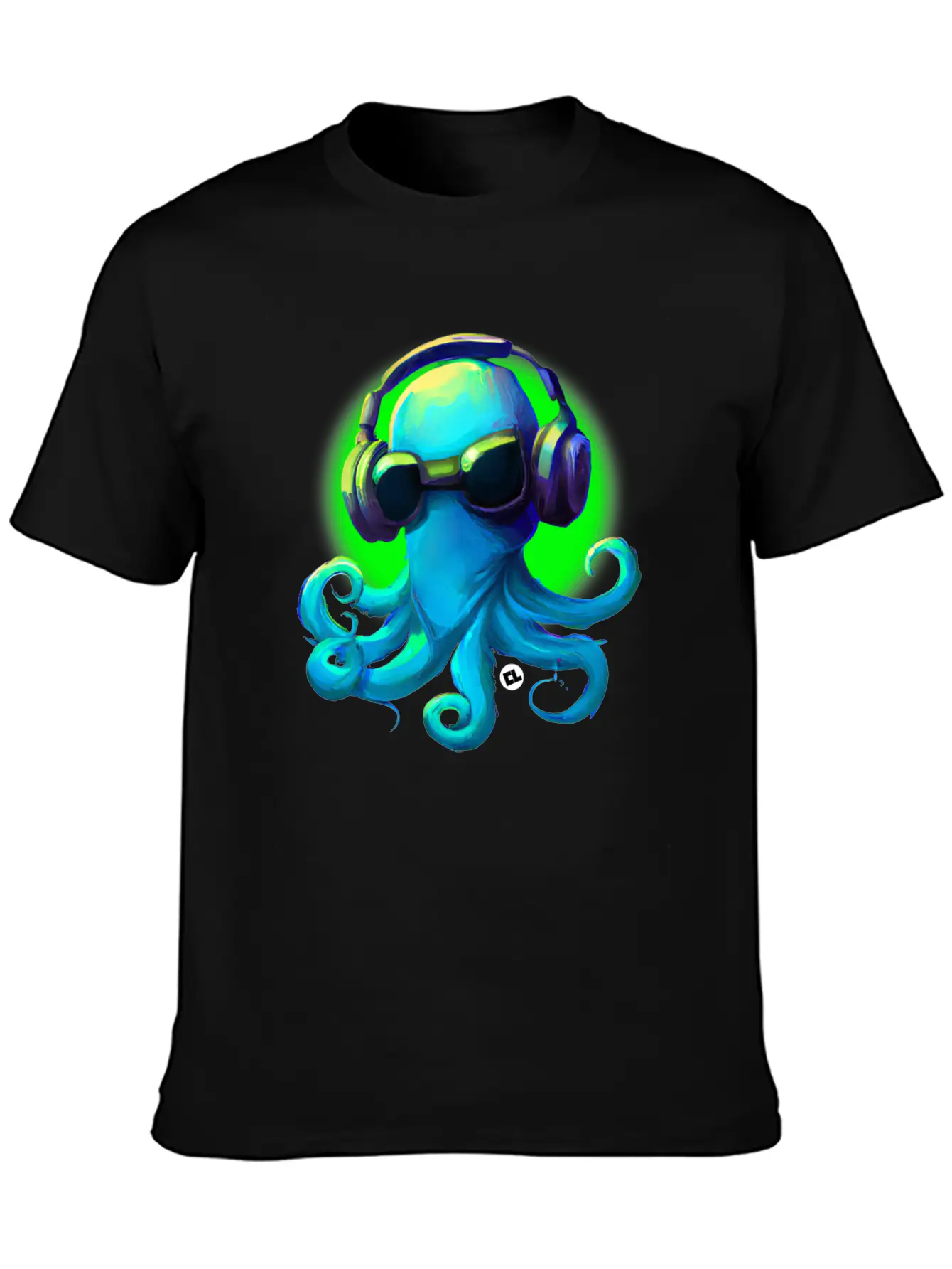 DJ Frank The Octopus Unisex Casual T-Shirt ¨C Clean Design For Daily Comfort