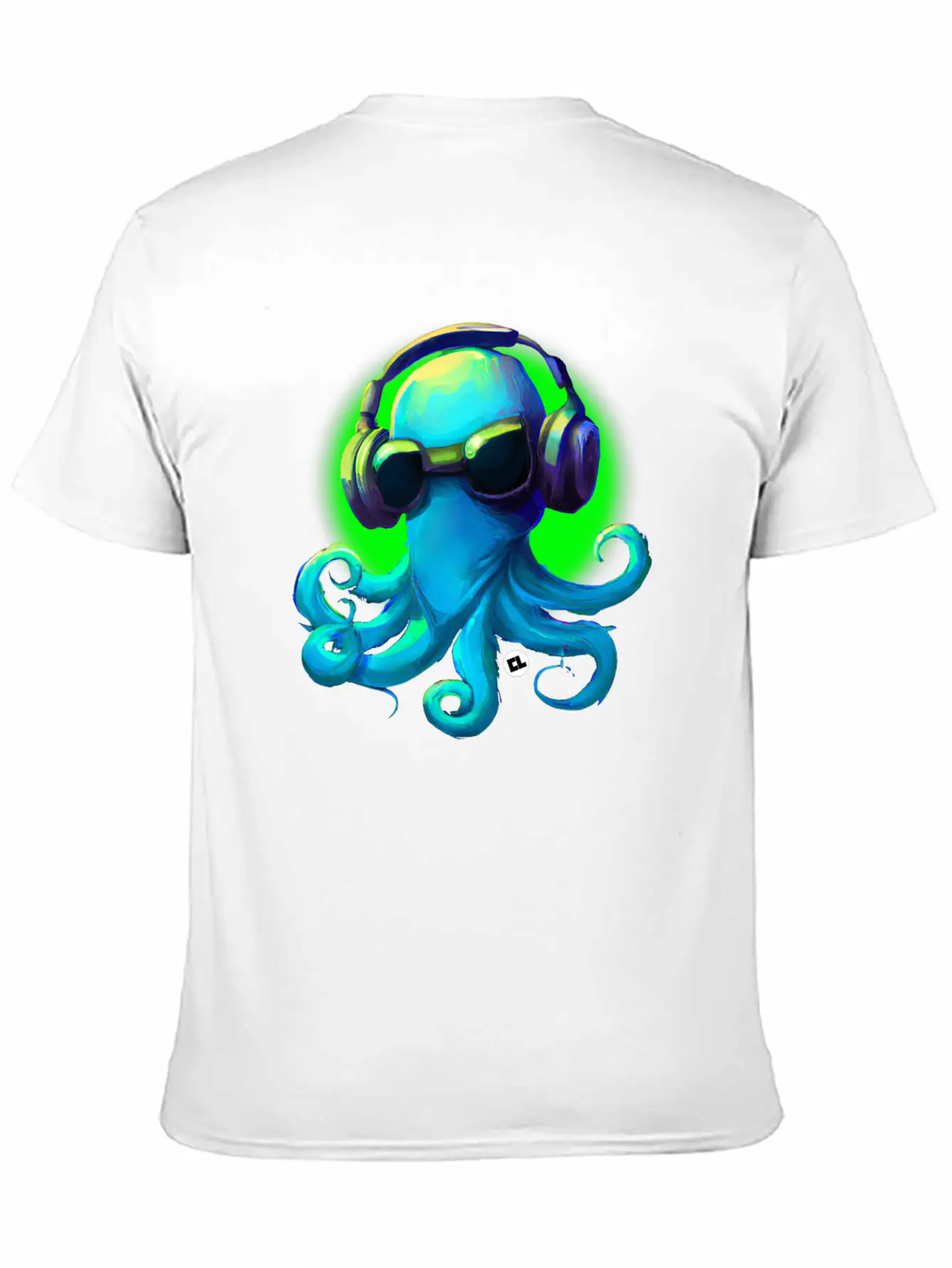 DJ Frank The Octopus Unisex Casual T-Shirt ¨C Clean Design For Daily Comfort